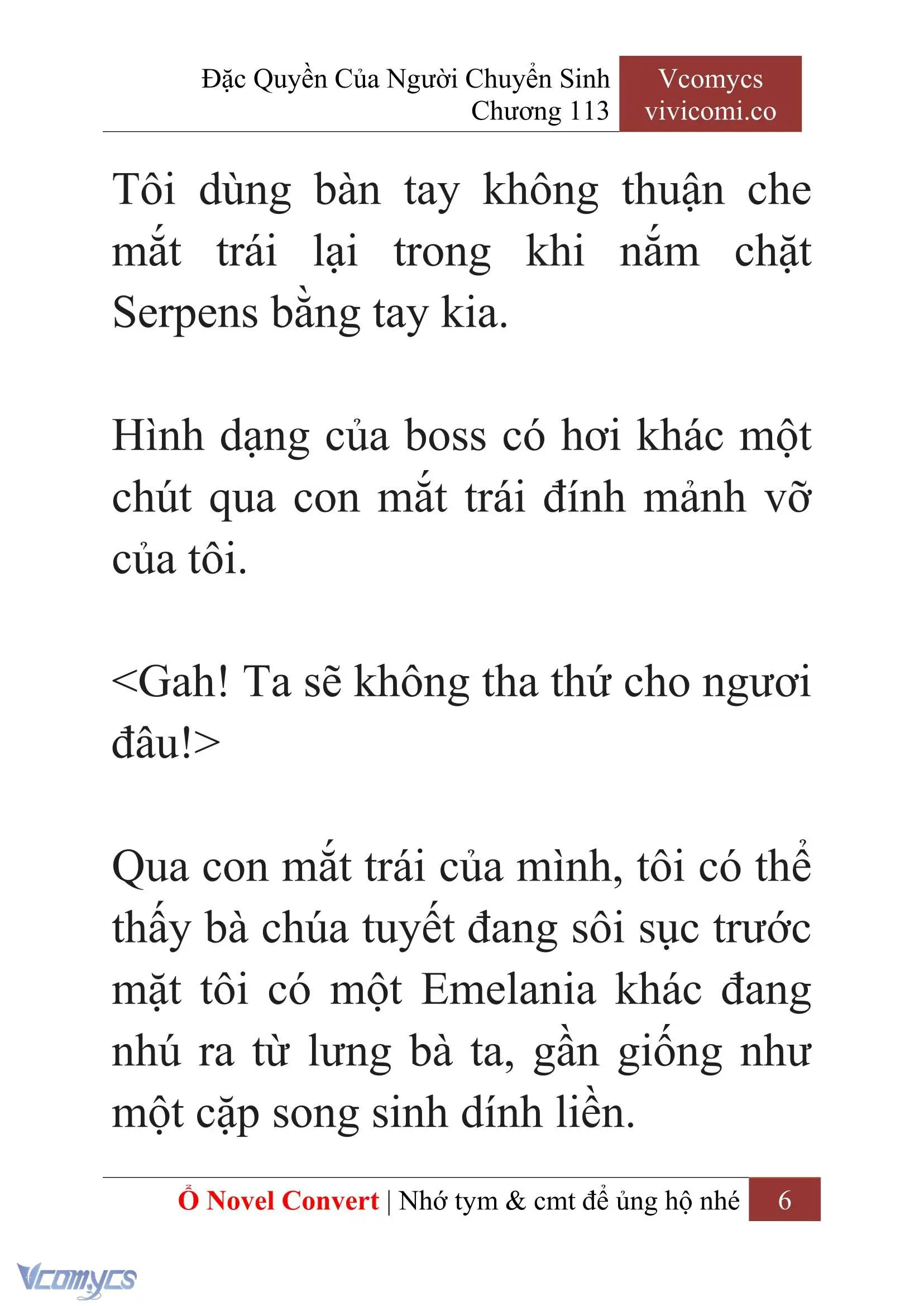 [Novel] Đặc Quyền Của Người Chuyển Sinh Chapter 113 - Trang 9