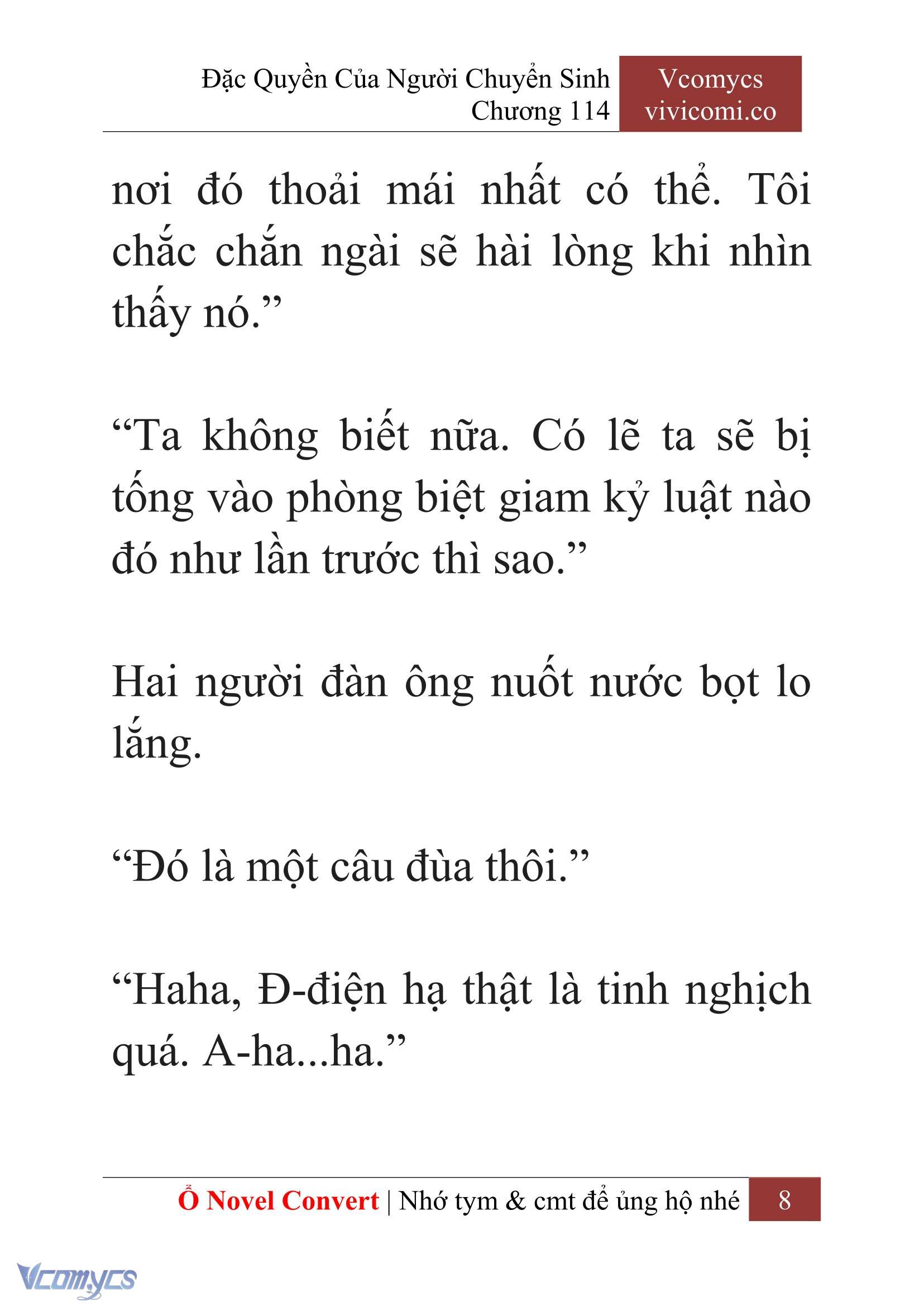 [Novel] Đặc Quyền Của Người Chuyển Sinh Chapter 114 - Trang 11