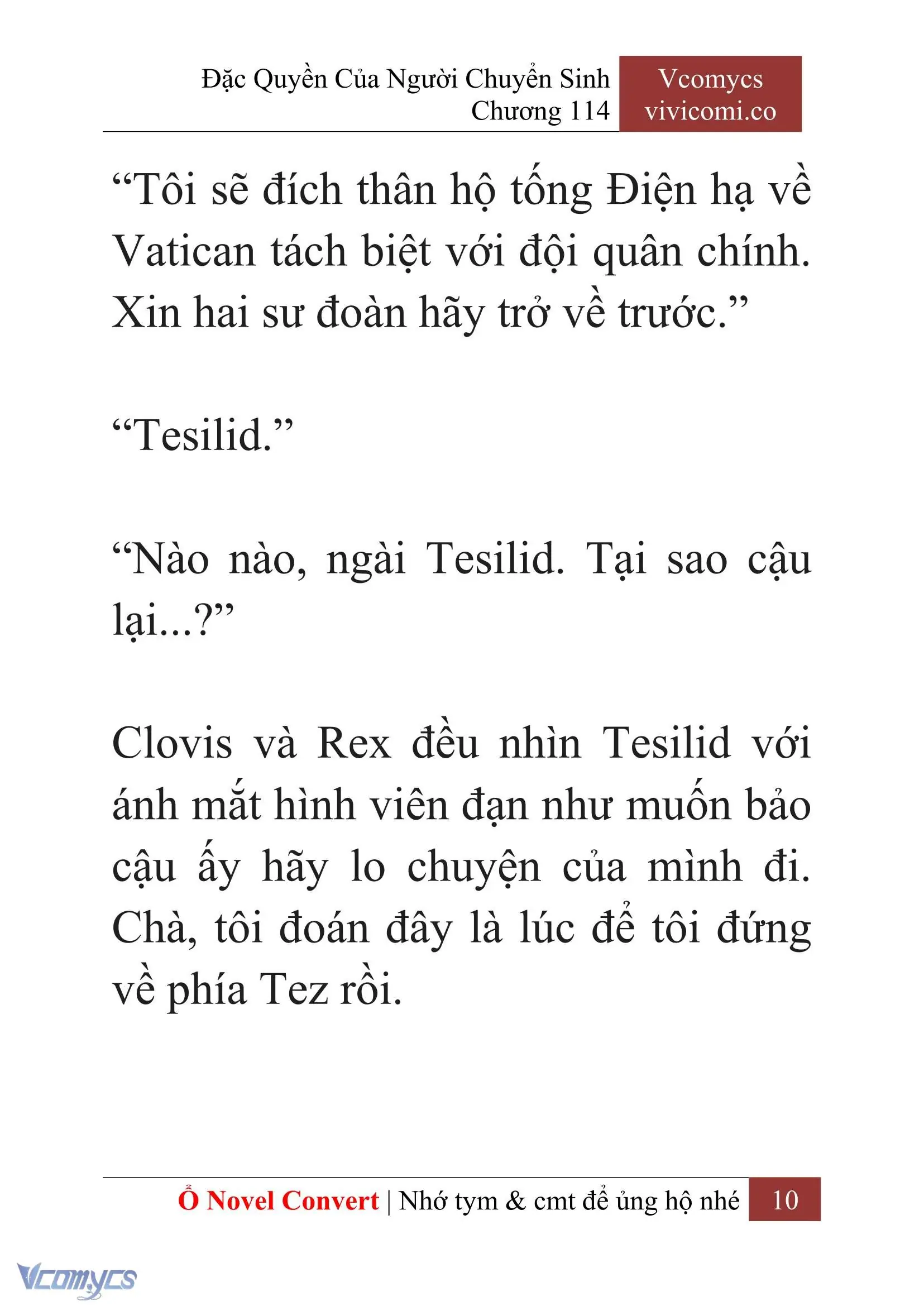 [Novel] Đặc Quyền Của Người Chuyển Sinh Chapter 114 - Trang 13