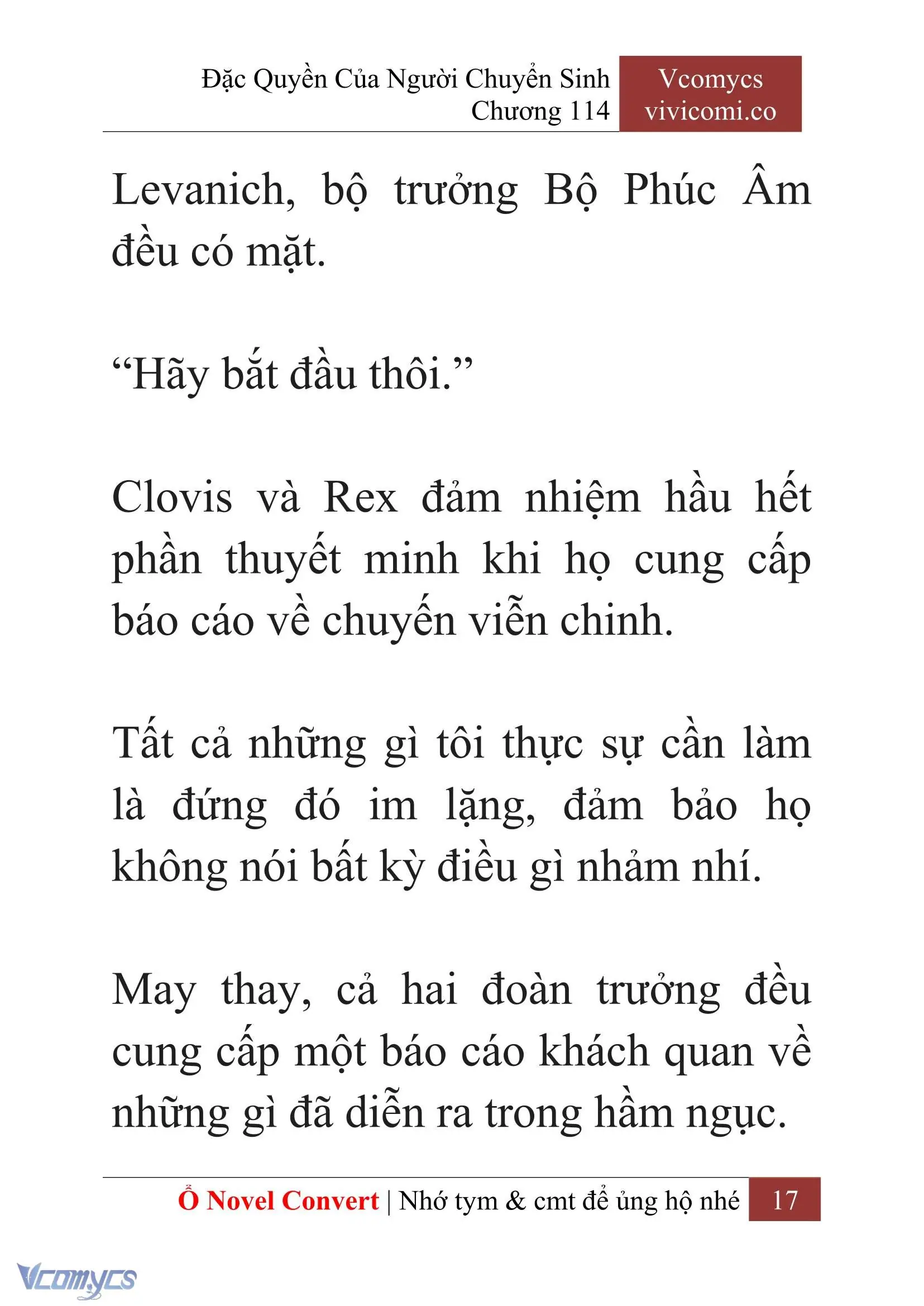 [Novel] Đặc Quyền Của Người Chuyển Sinh Chapter 114 - Trang 20