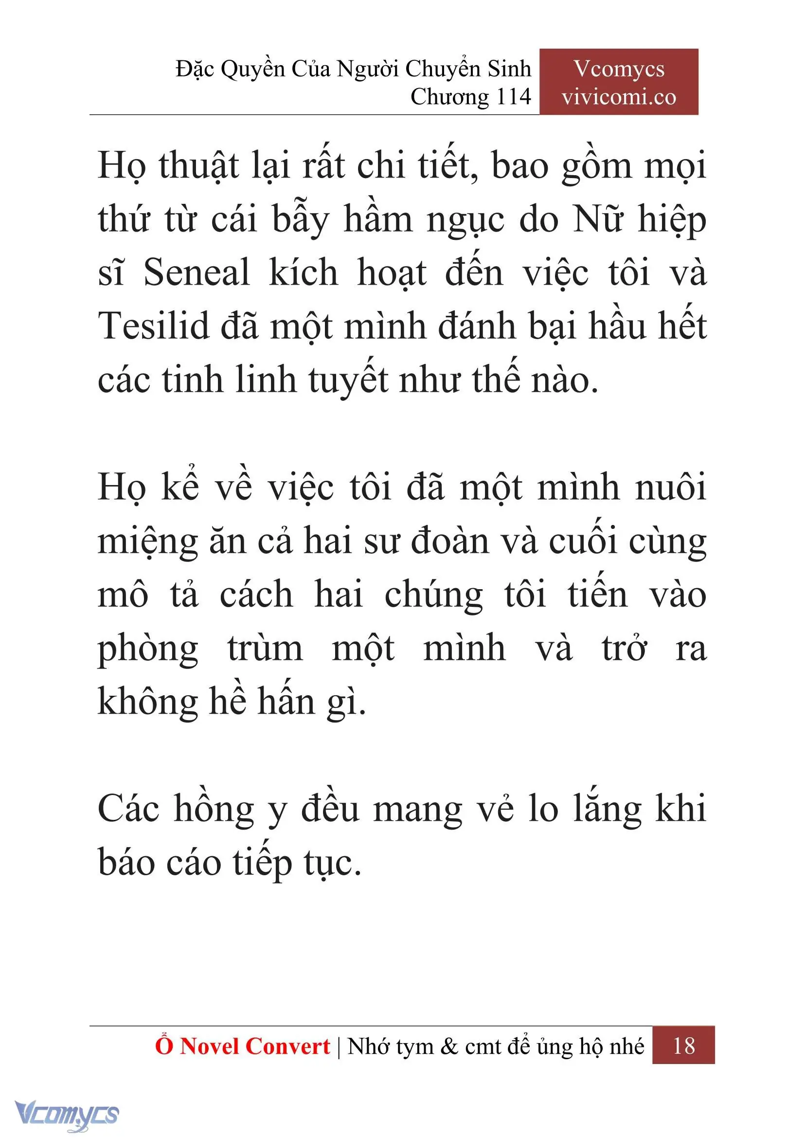 [Novel] Đặc Quyền Của Người Chuyển Sinh Chapter 114 - Trang 21