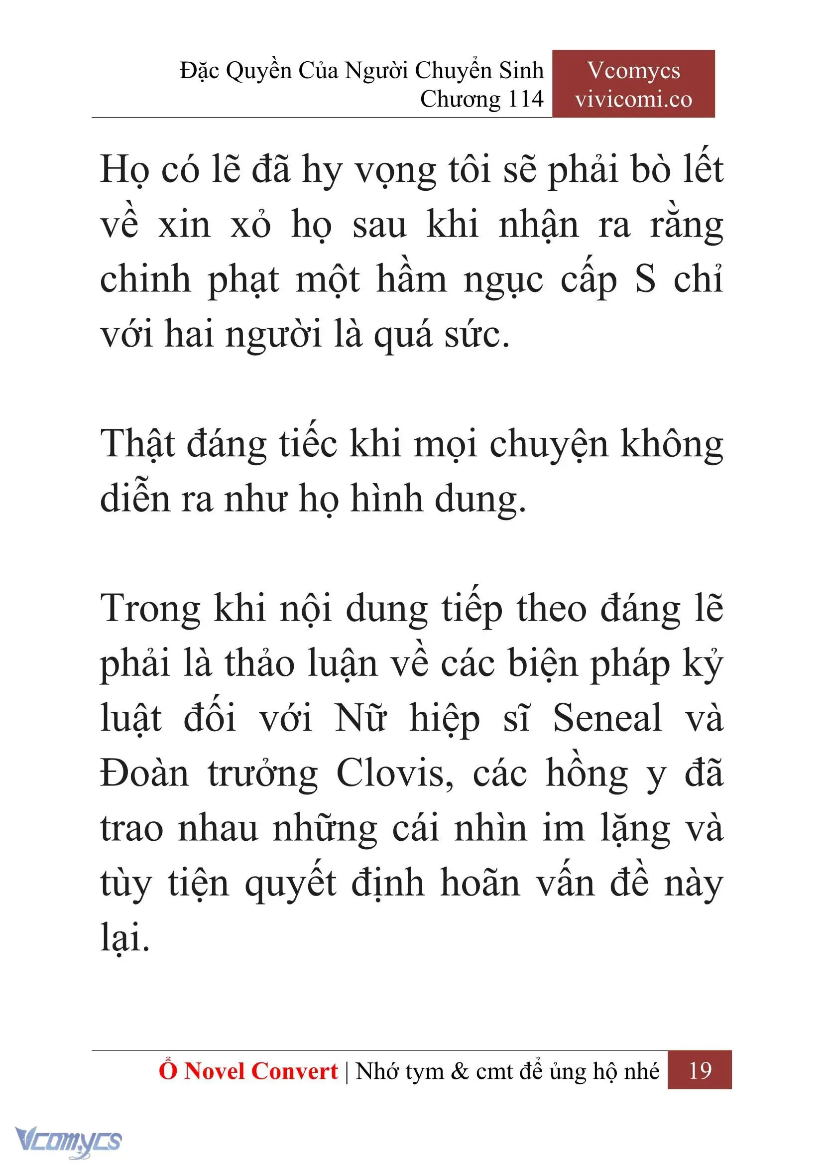 [Novel] Đặc Quyền Của Người Chuyển Sinh Chapter 114 - Trang 22