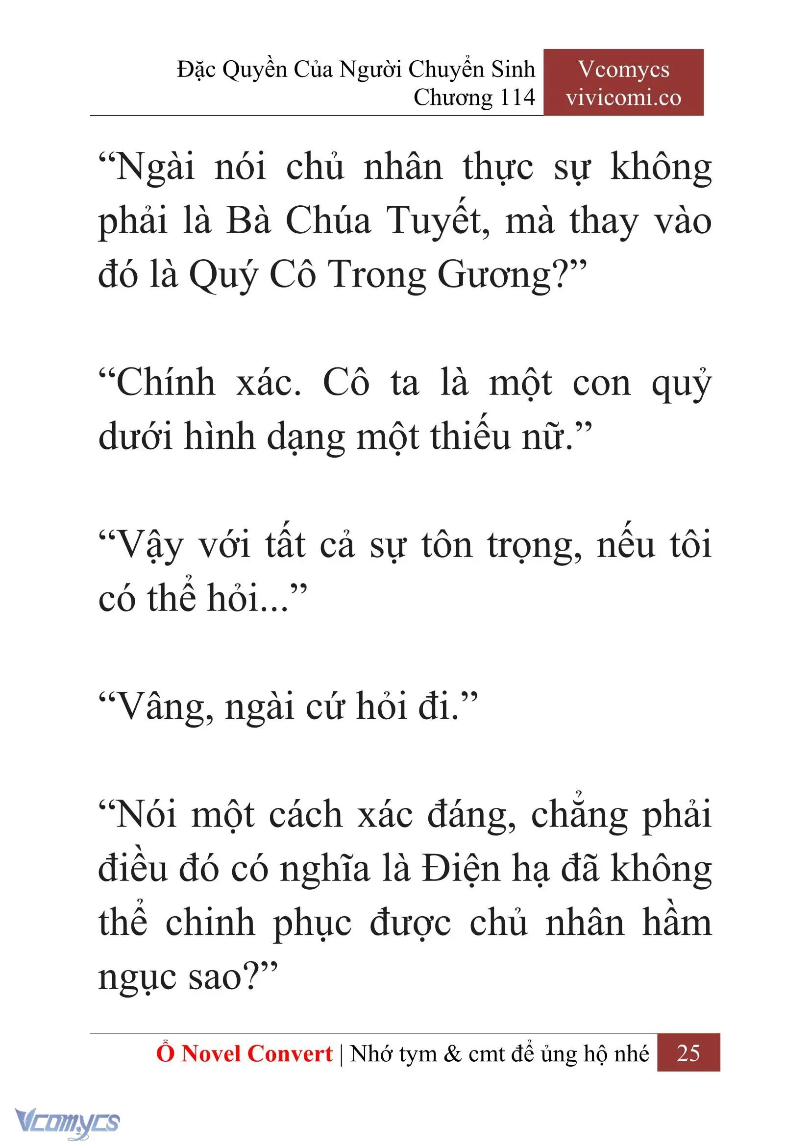 [Novel] Đặc Quyền Của Người Chuyển Sinh Chapter 114 - Trang 28