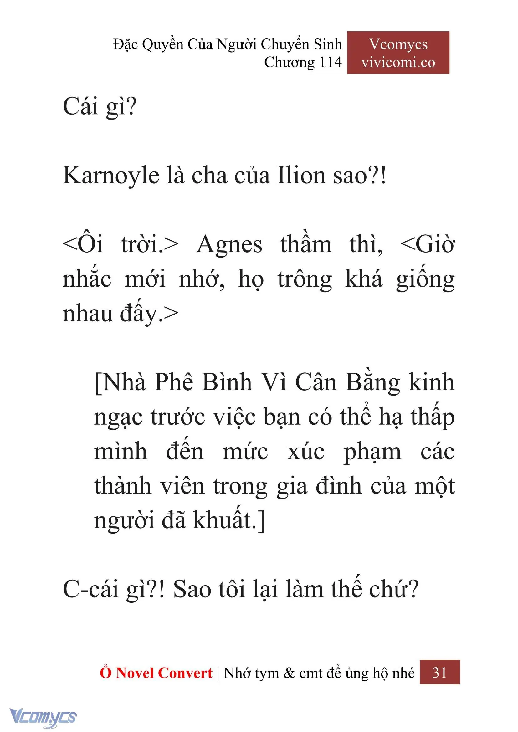 [Novel] Đặc Quyền Của Người Chuyển Sinh Chapter 114 - Trang 34