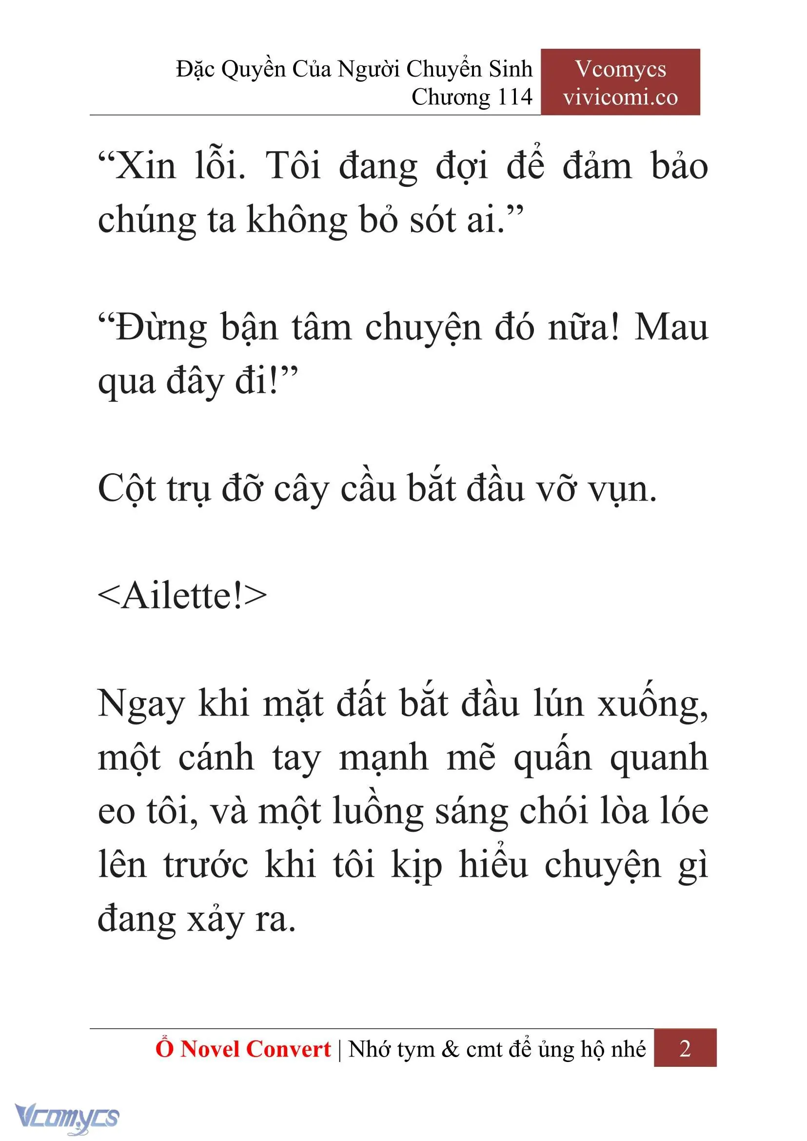 [Novel] Đặc Quyền Của Người Chuyển Sinh Chapter 114 - Trang 5