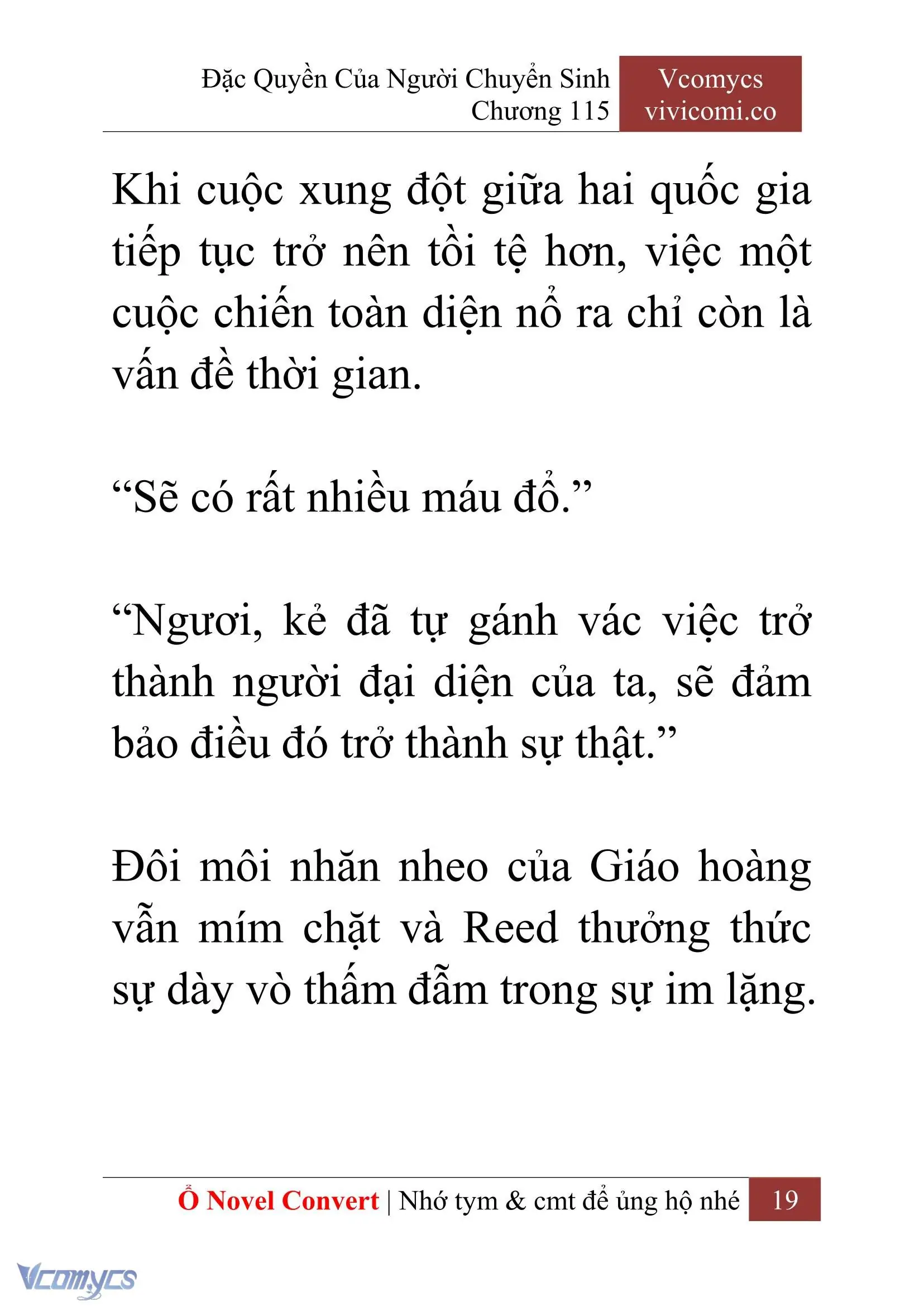 [Novel] Đặc Quyền Của Người Chuyển Sinh Chapter 115 - Trang 22