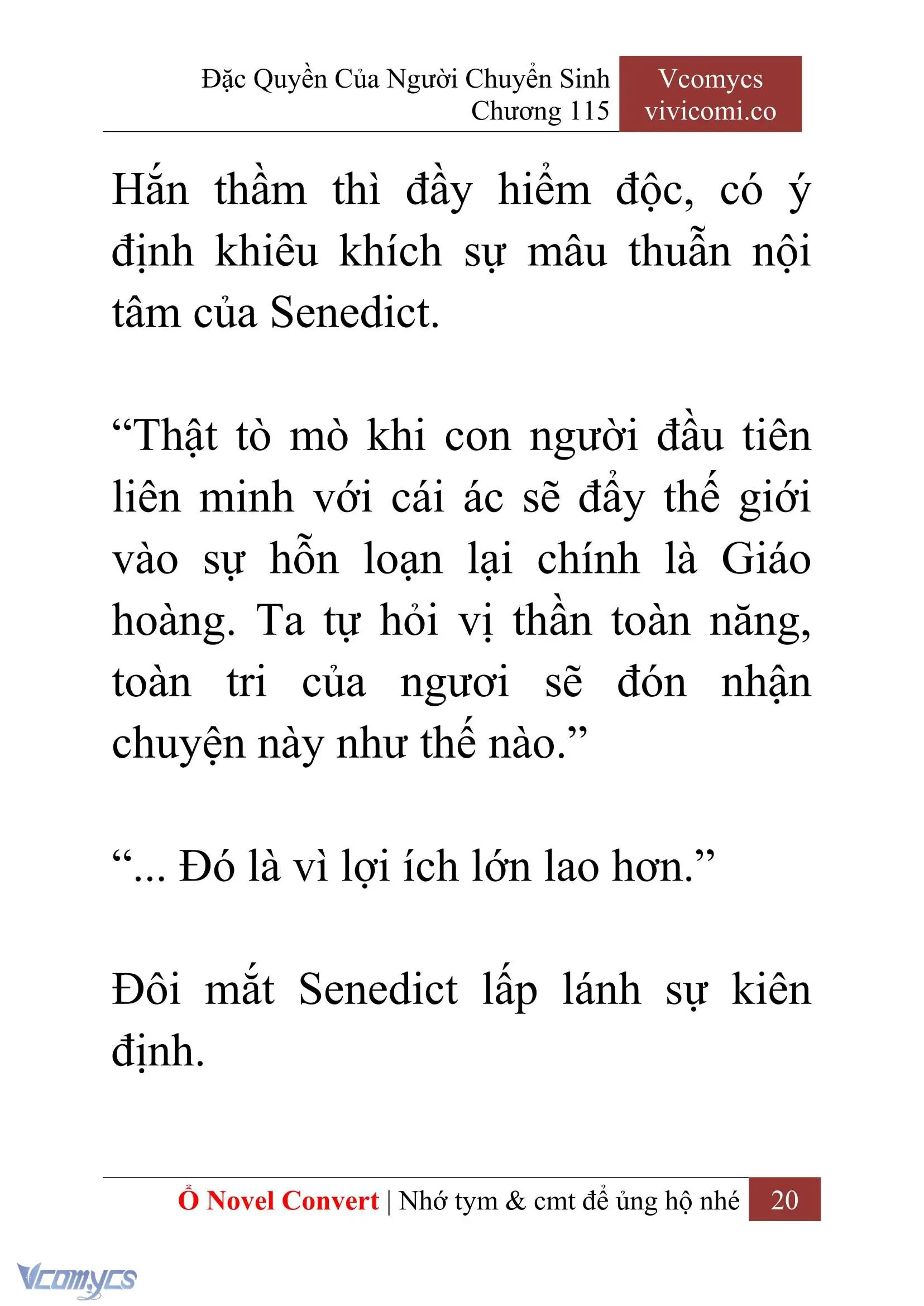 [Novel] Đặc Quyền Của Người Chuyển Sinh Chapter 115 - Trang 23