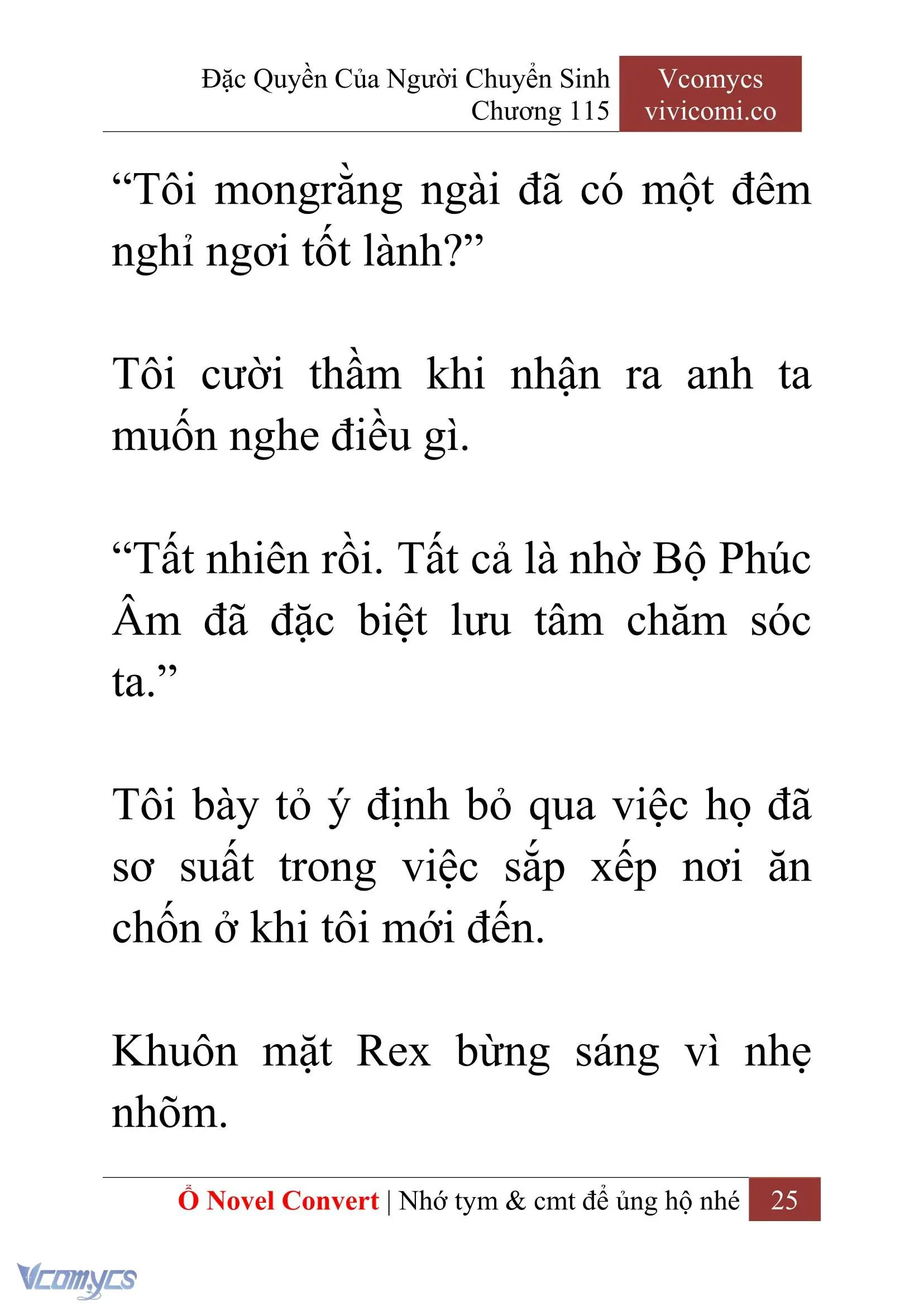 [Novel] Đặc Quyền Của Người Chuyển Sinh Chapter 115 - Trang 28