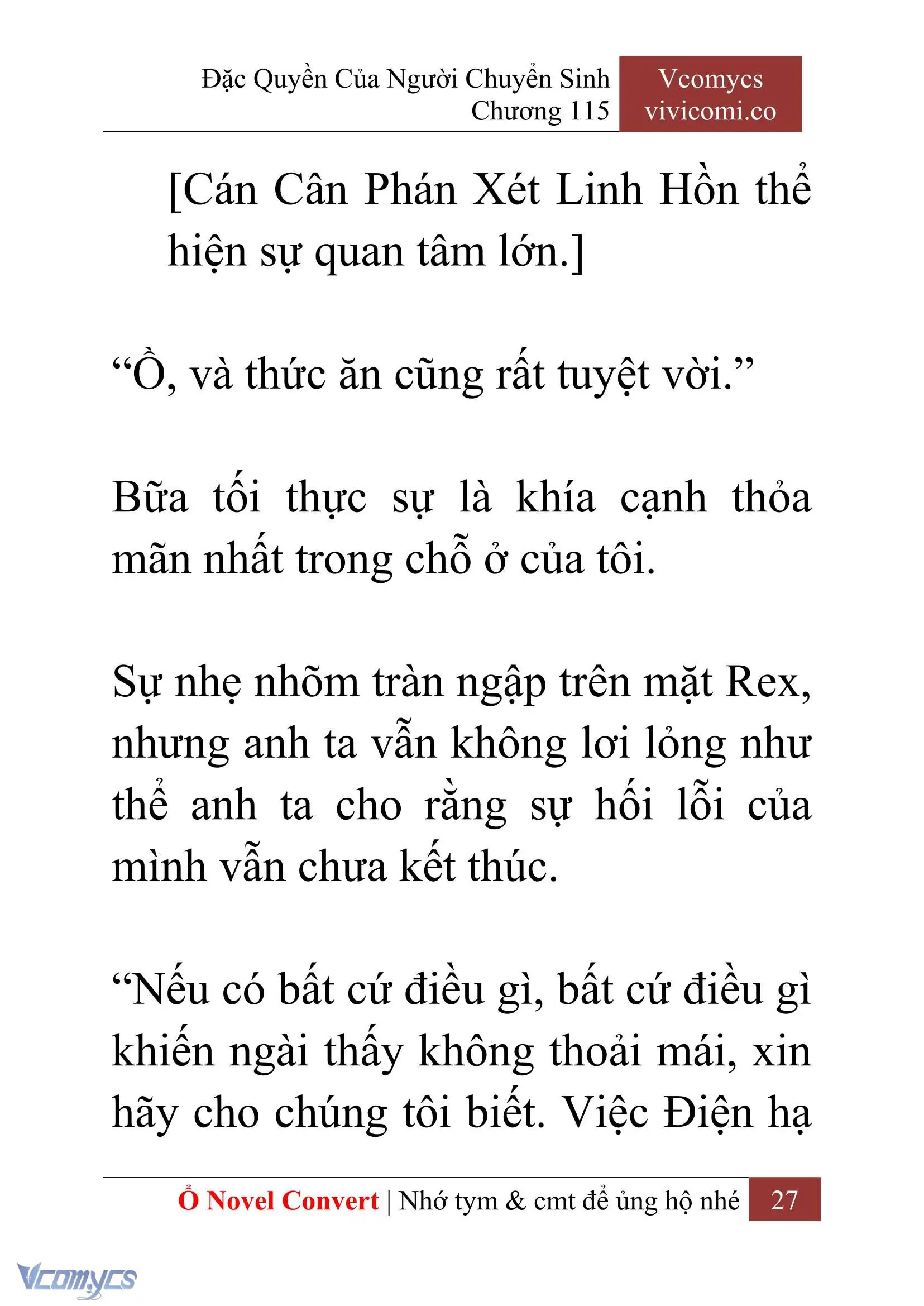 [Novel] Đặc Quyền Của Người Chuyển Sinh Chapter 115 - Trang 30
