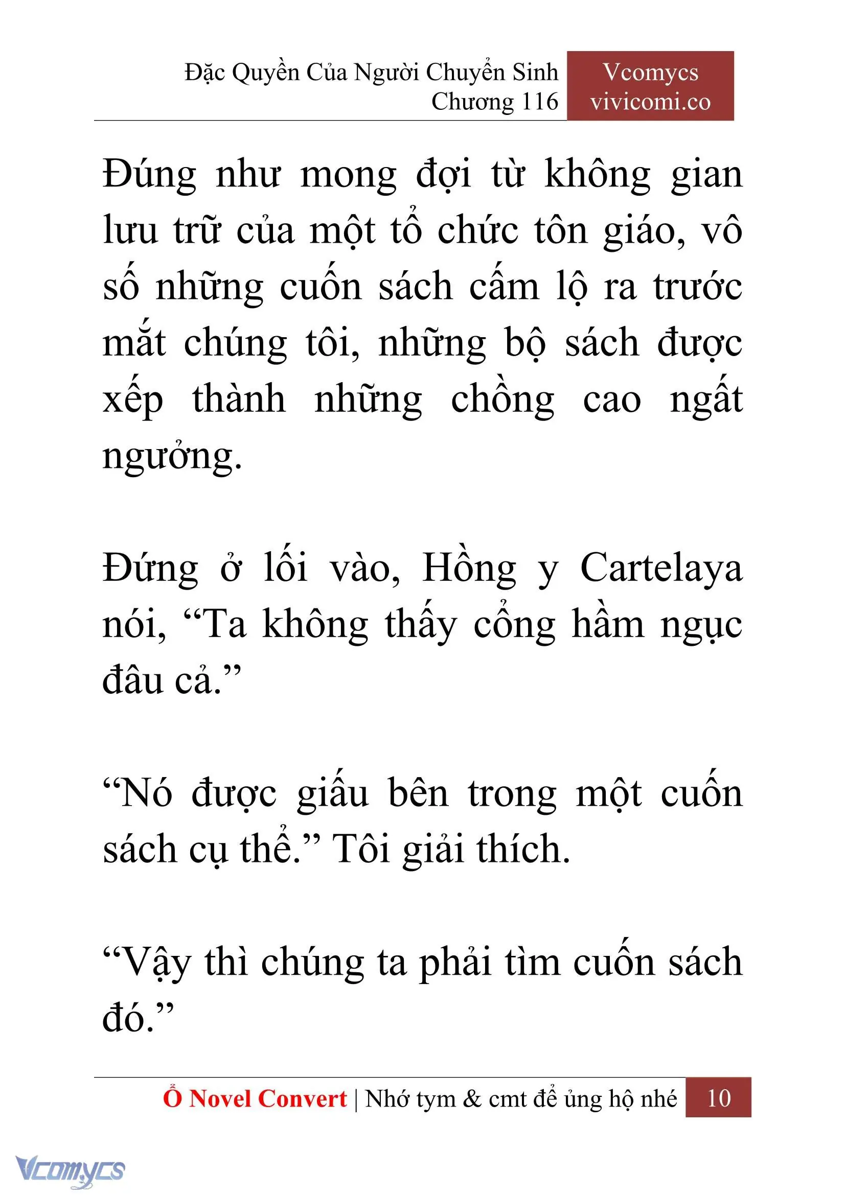[Novel] Đặc Quyền Của Người Chuyển Sinh Chapter 116 - Trang 13