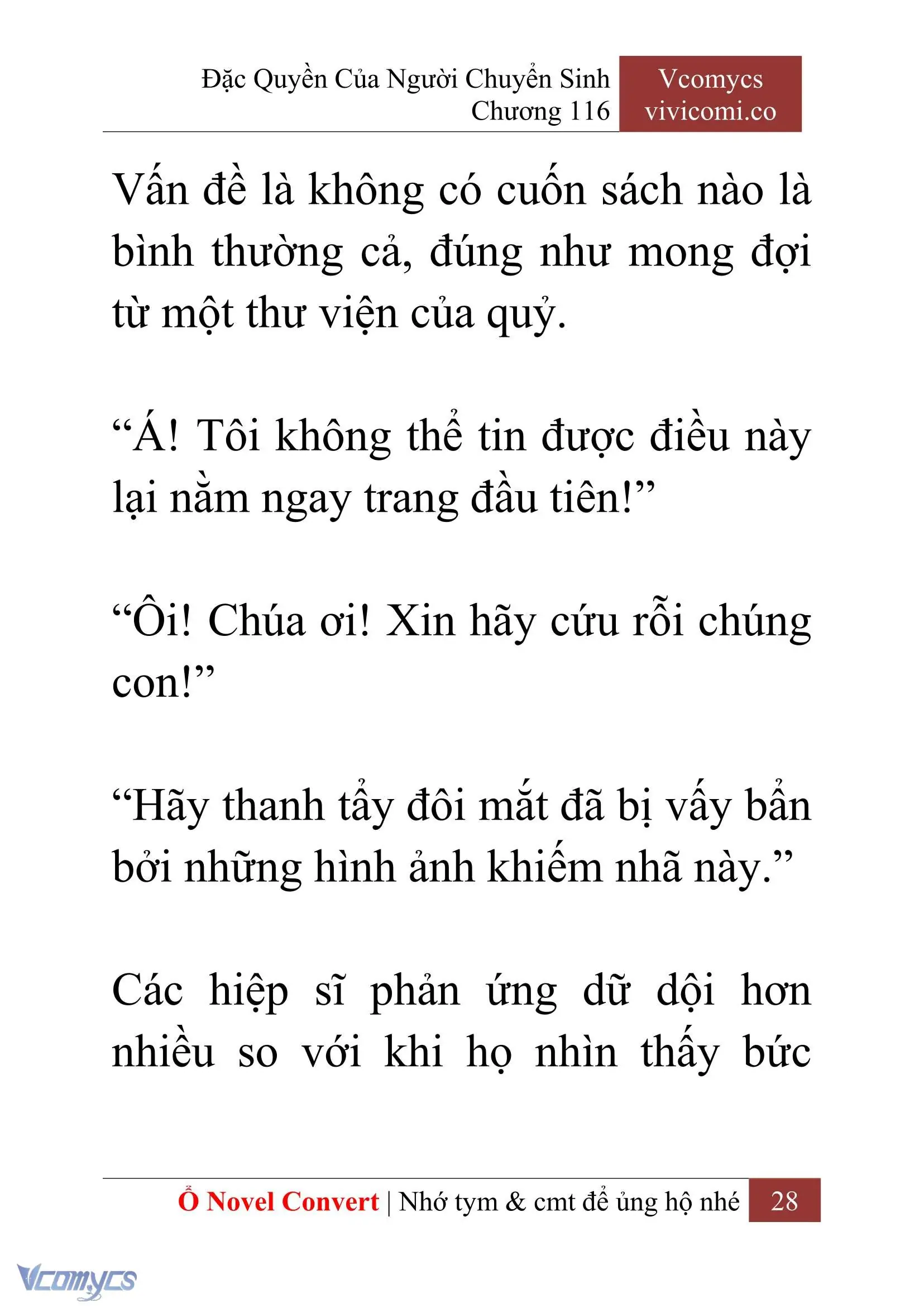 [Novel] Đặc Quyền Của Người Chuyển Sinh Chapter 116 - Trang 31