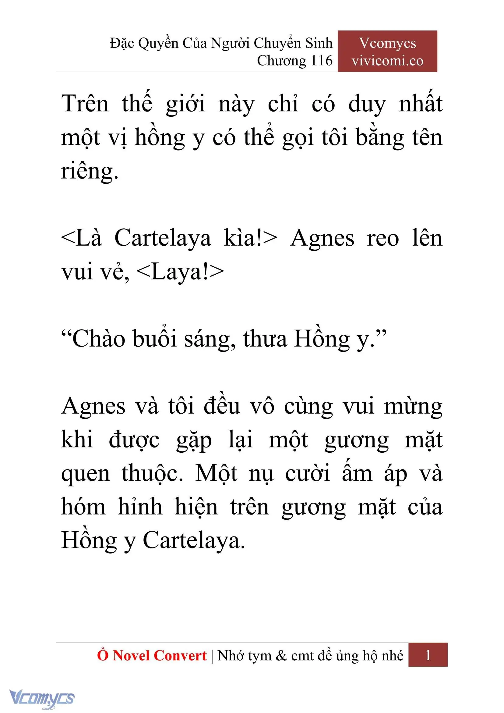 [Novel] Đặc Quyền Của Người Chuyển Sinh Chapter 116 - Trang 4