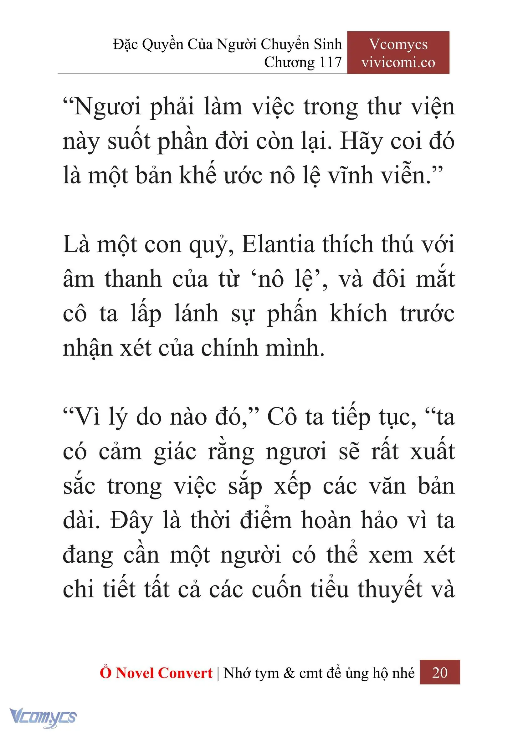 [Novel] Đặc Quyền Của Người Chuyển Sinh Chapter 117 - Trang 23