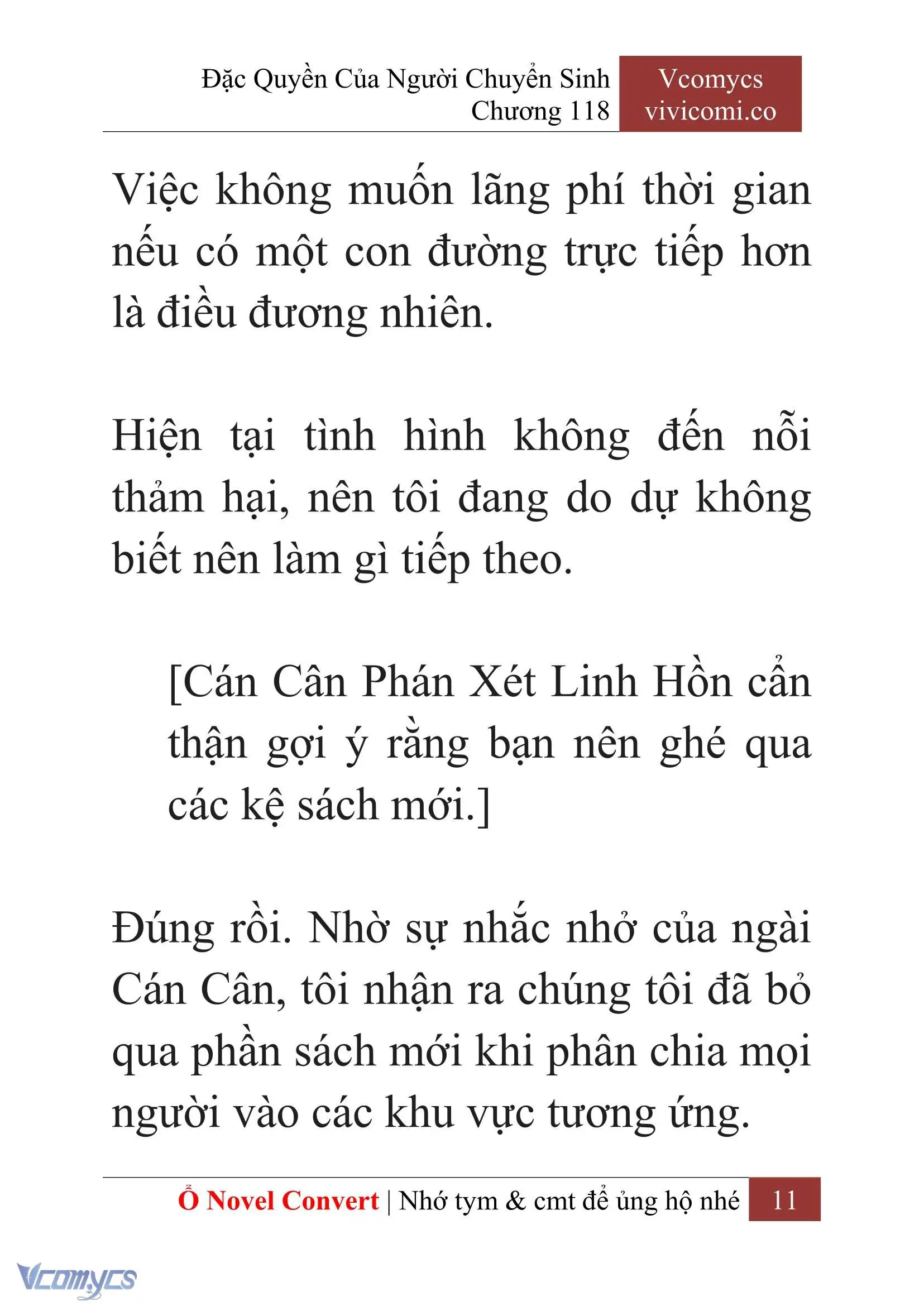 [Novel] Đặc Quyền Của Người Chuyển Sinh Chapter 118 - Trang 14