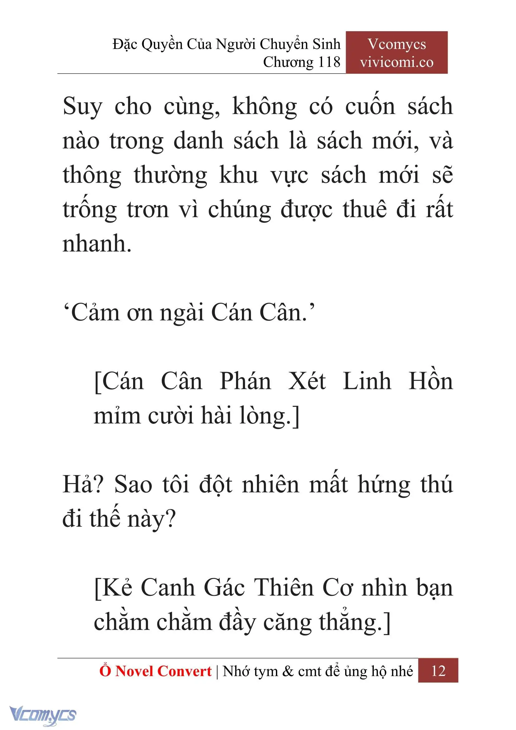[Novel] Đặc Quyền Của Người Chuyển Sinh Chapter 118 - Trang 15