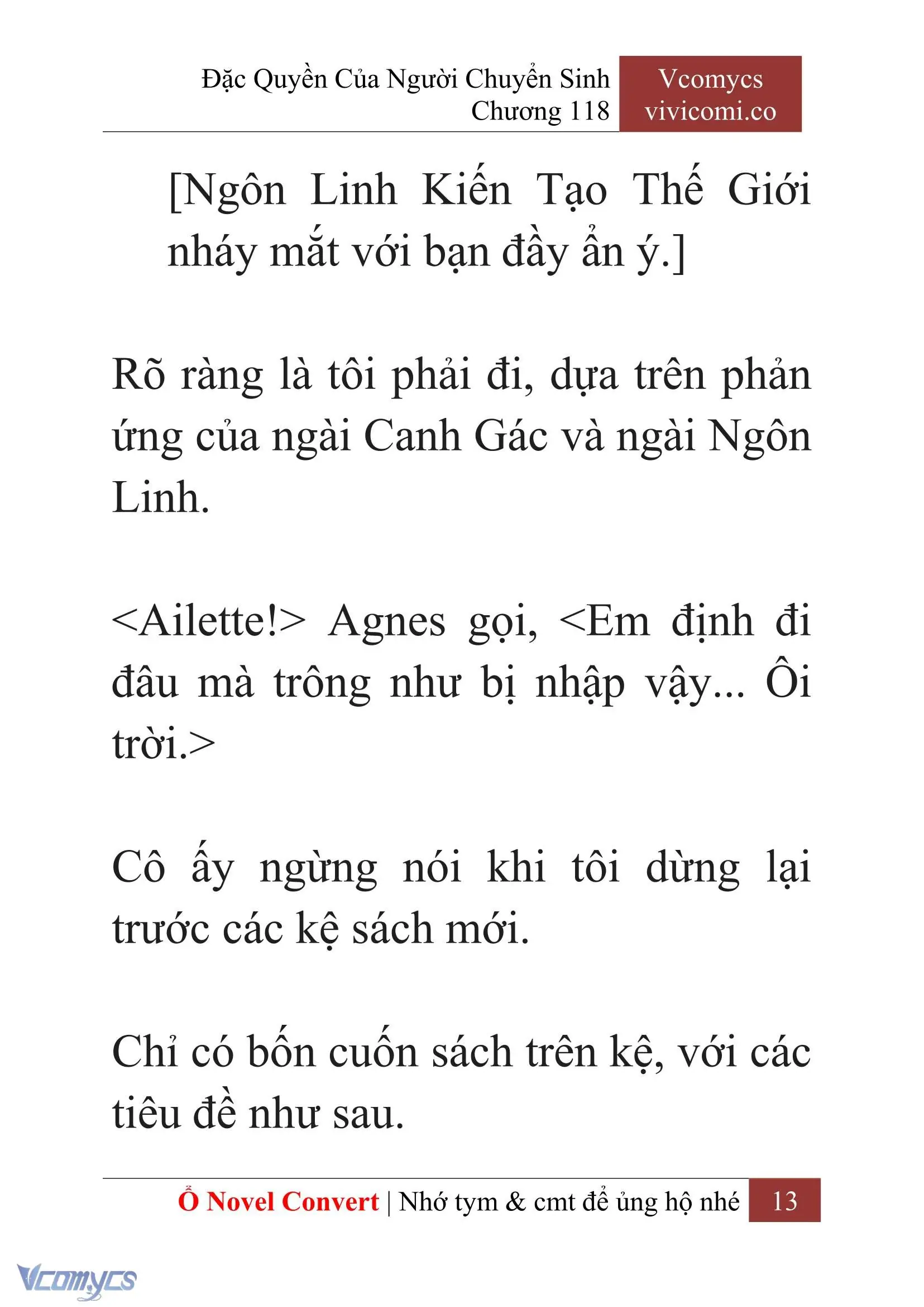 [Novel] Đặc Quyền Của Người Chuyển Sinh Chapter 118 - Trang 16