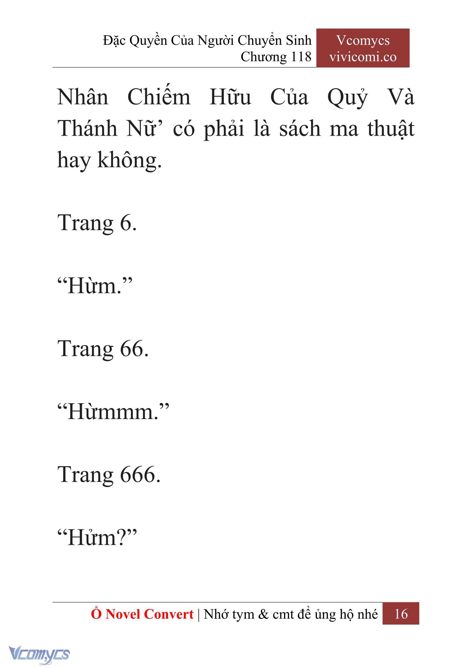 [Novel] Đặc Quyền Của Người Chuyển Sinh Chapter 118 - Trang 19