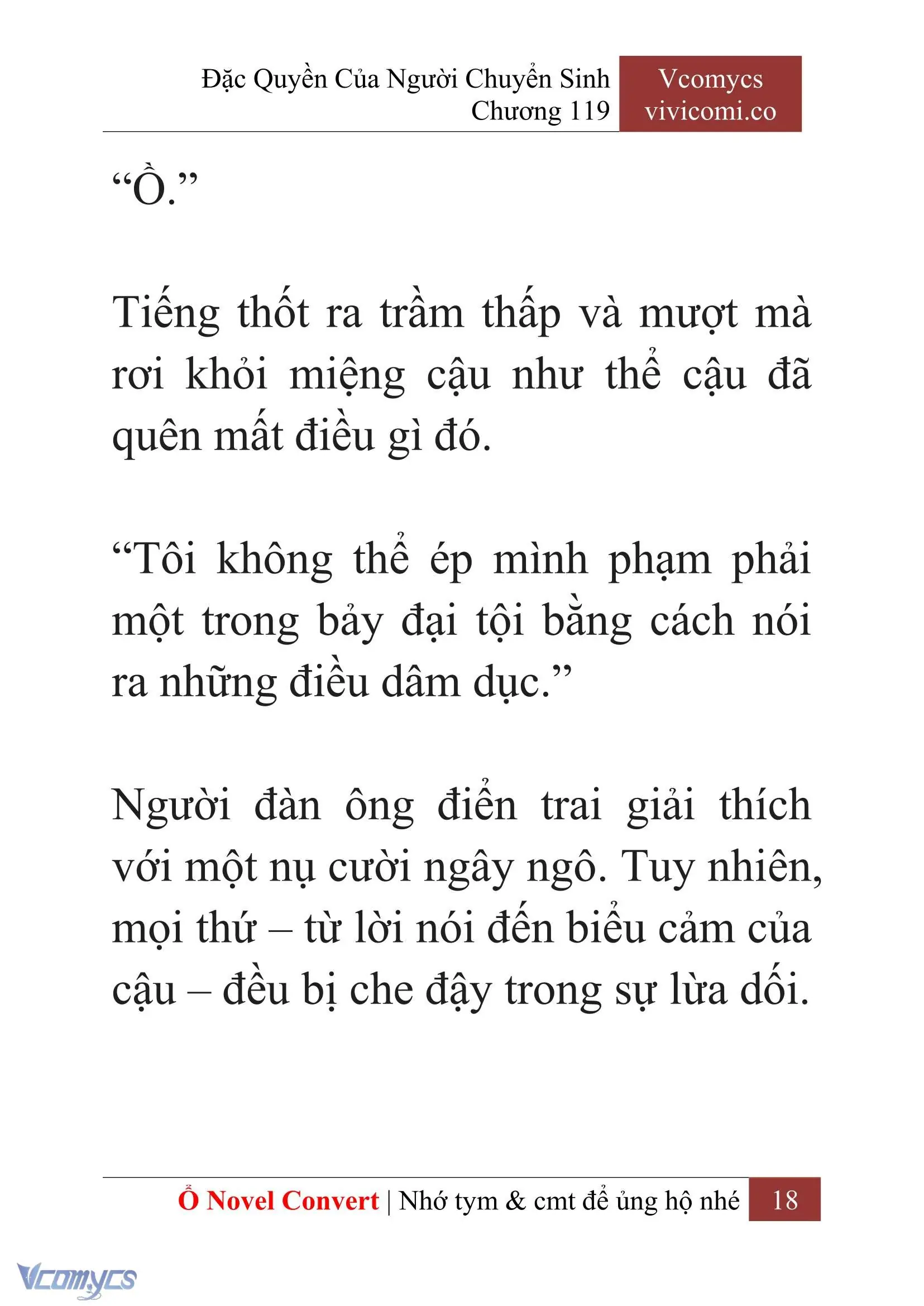 [Novel] Đặc Quyền Của Người Chuyển Sinh Chapter 119 - Trang 20