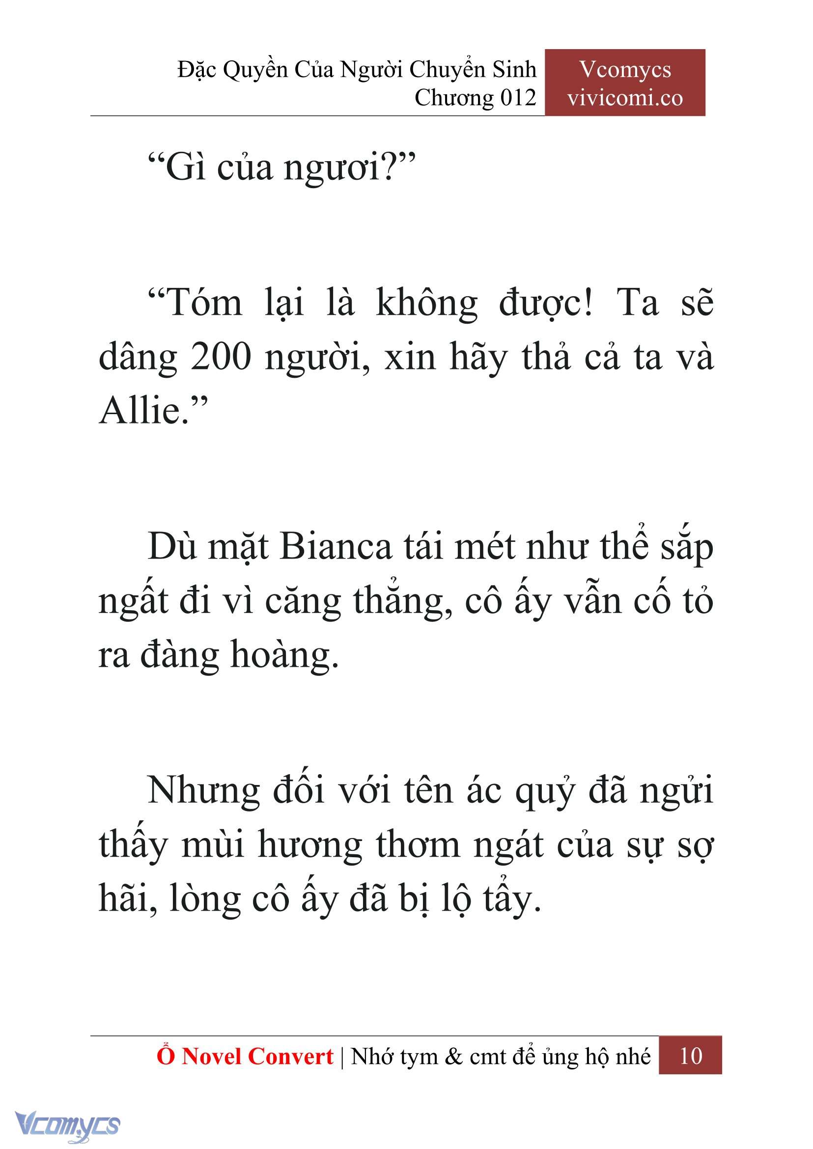 [Novel] Đặc Quyền Của Người Chuyển Sinh Chapter 12 - Trang 13