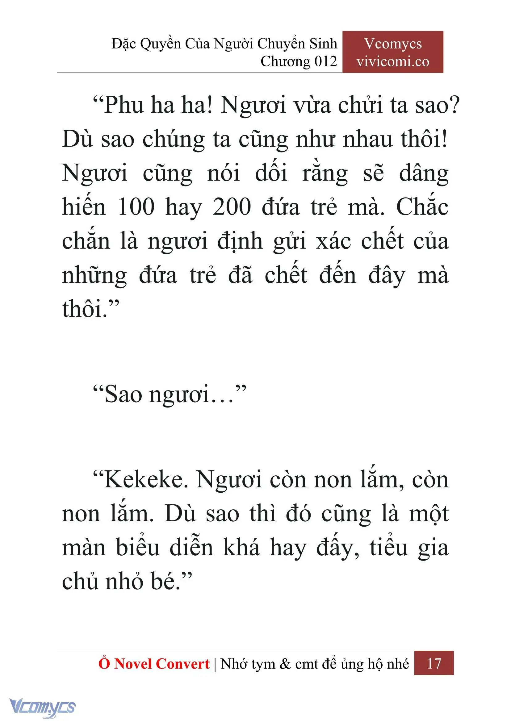 [Novel] Đặc Quyền Của Người Chuyển Sinh Chapter 12 - Trang 20