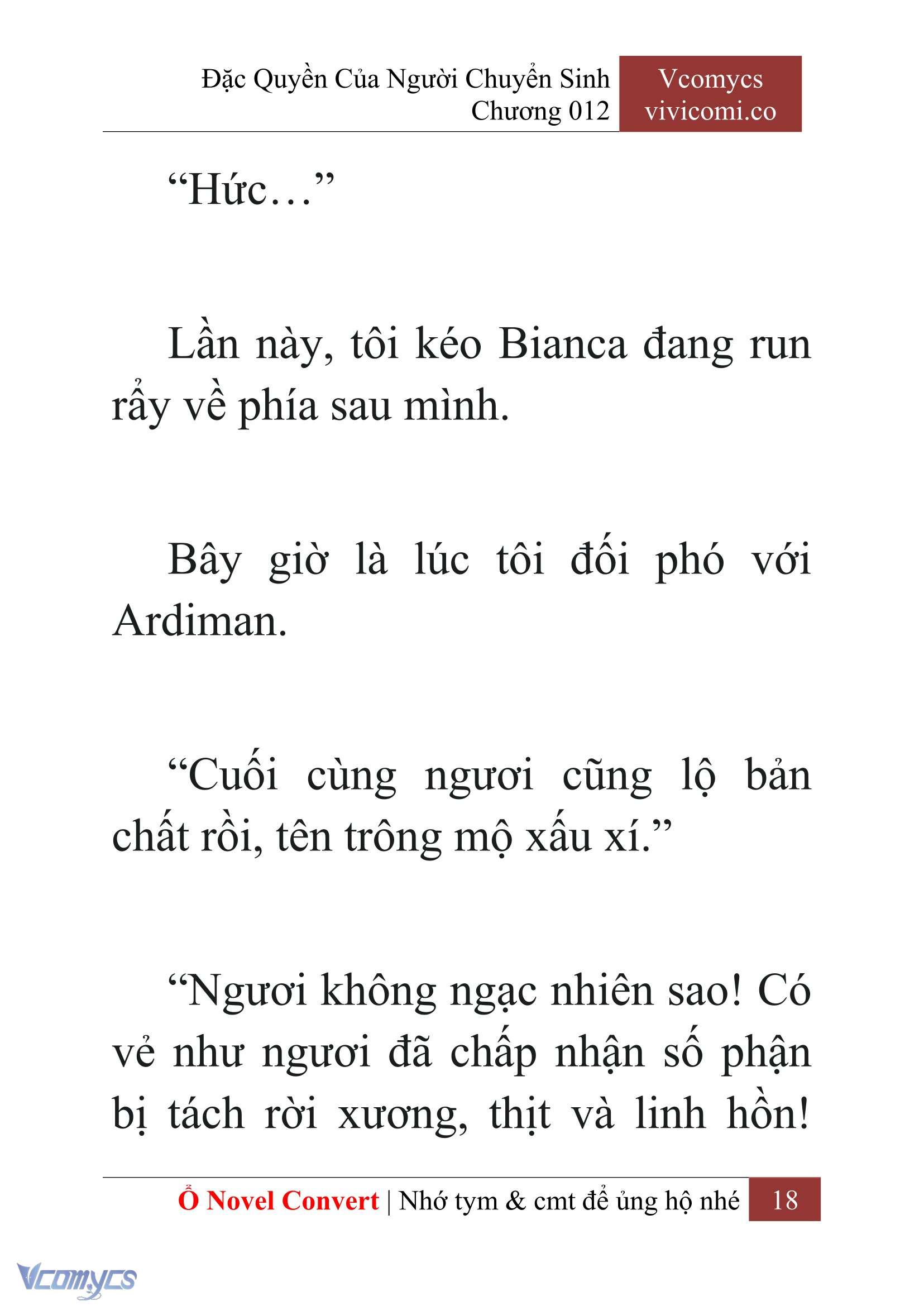 [Novel] Đặc Quyền Của Người Chuyển Sinh Chapter 12 - Trang 21