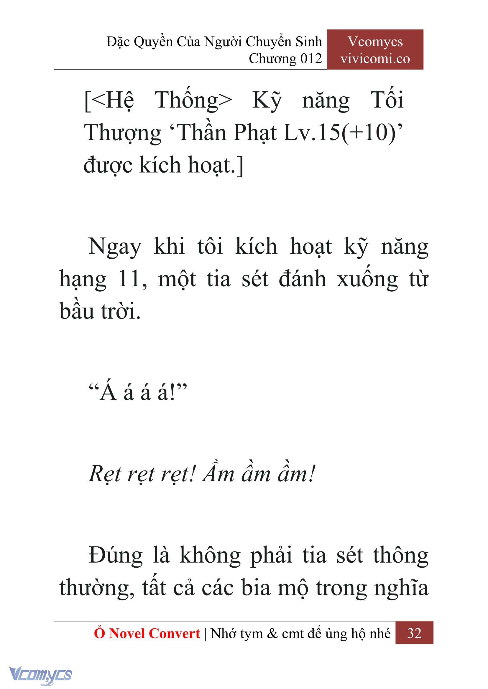 [Novel] Đặc Quyền Của Người Chuyển Sinh Chapter 12 - Trang 35