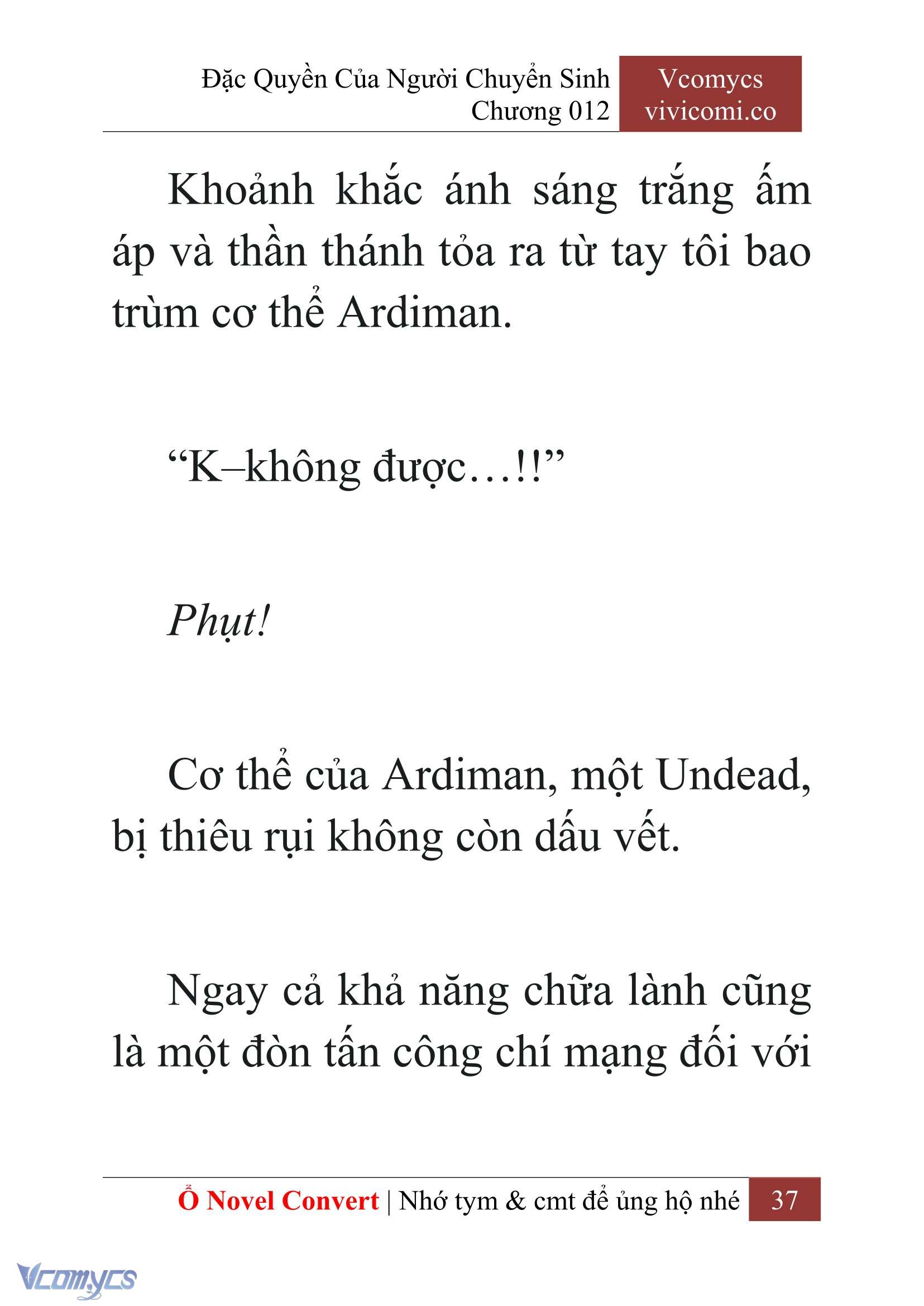 [Novel] Đặc Quyền Của Người Chuyển Sinh Chapter 12 - Trang 40
