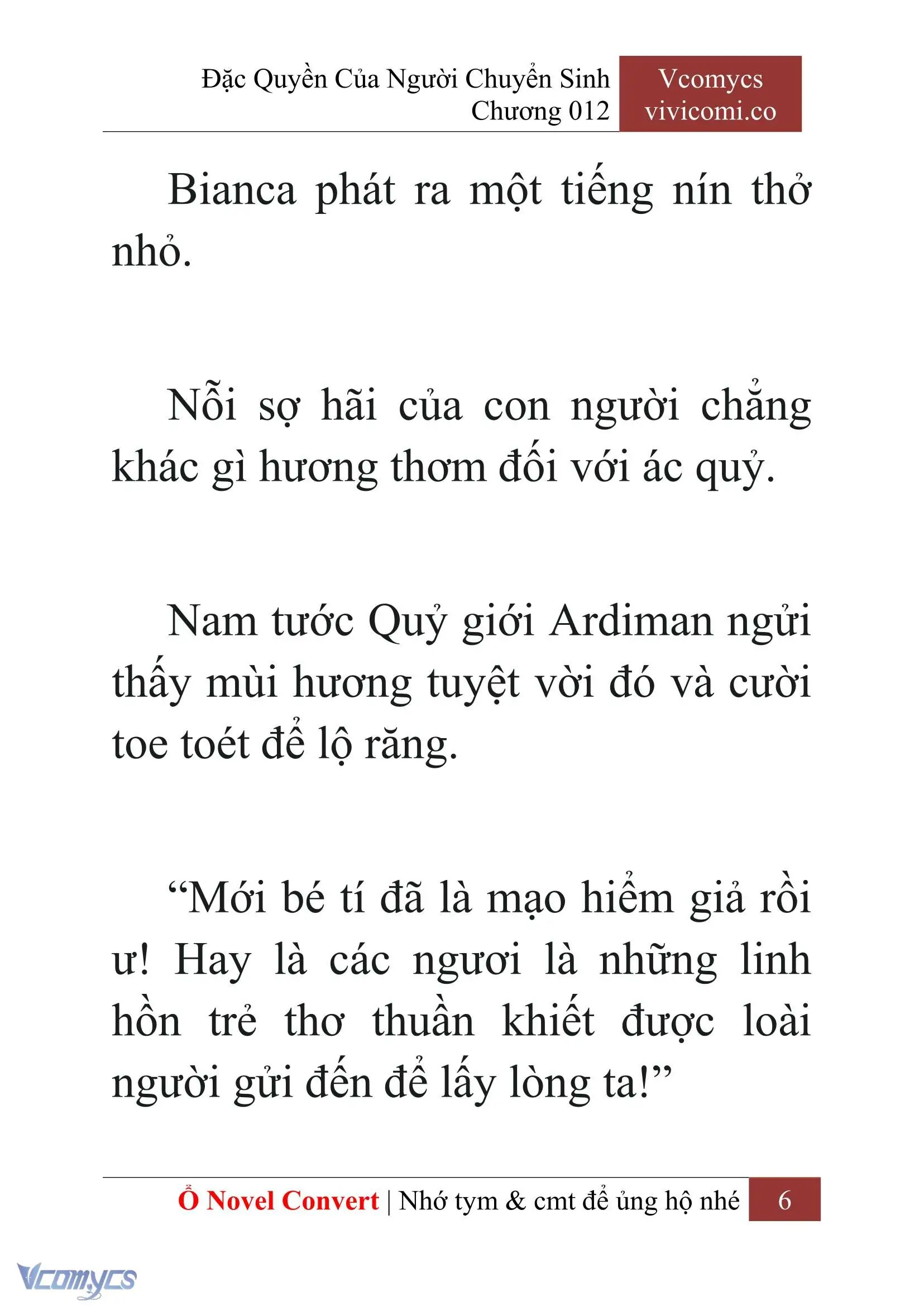 [Novel] Đặc Quyền Của Người Chuyển Sinh Chapter 12 - Trang 9