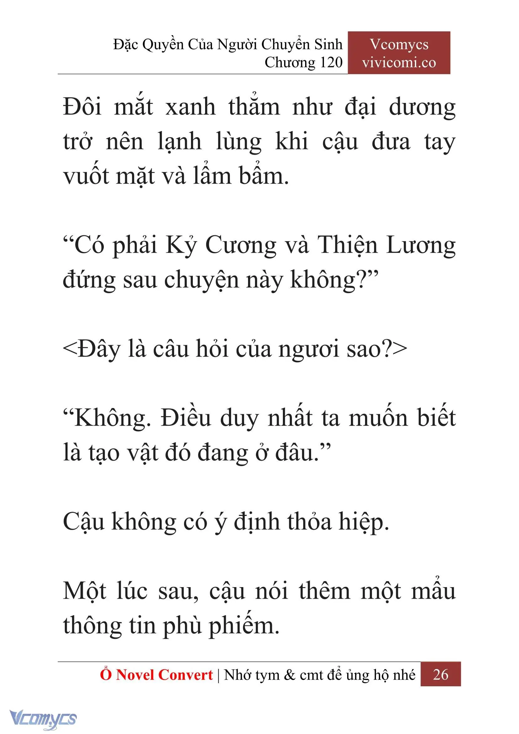 [Novel] Đặc Quyền Của Người Chuyển Sinh Chapter 120 - Trang 29
