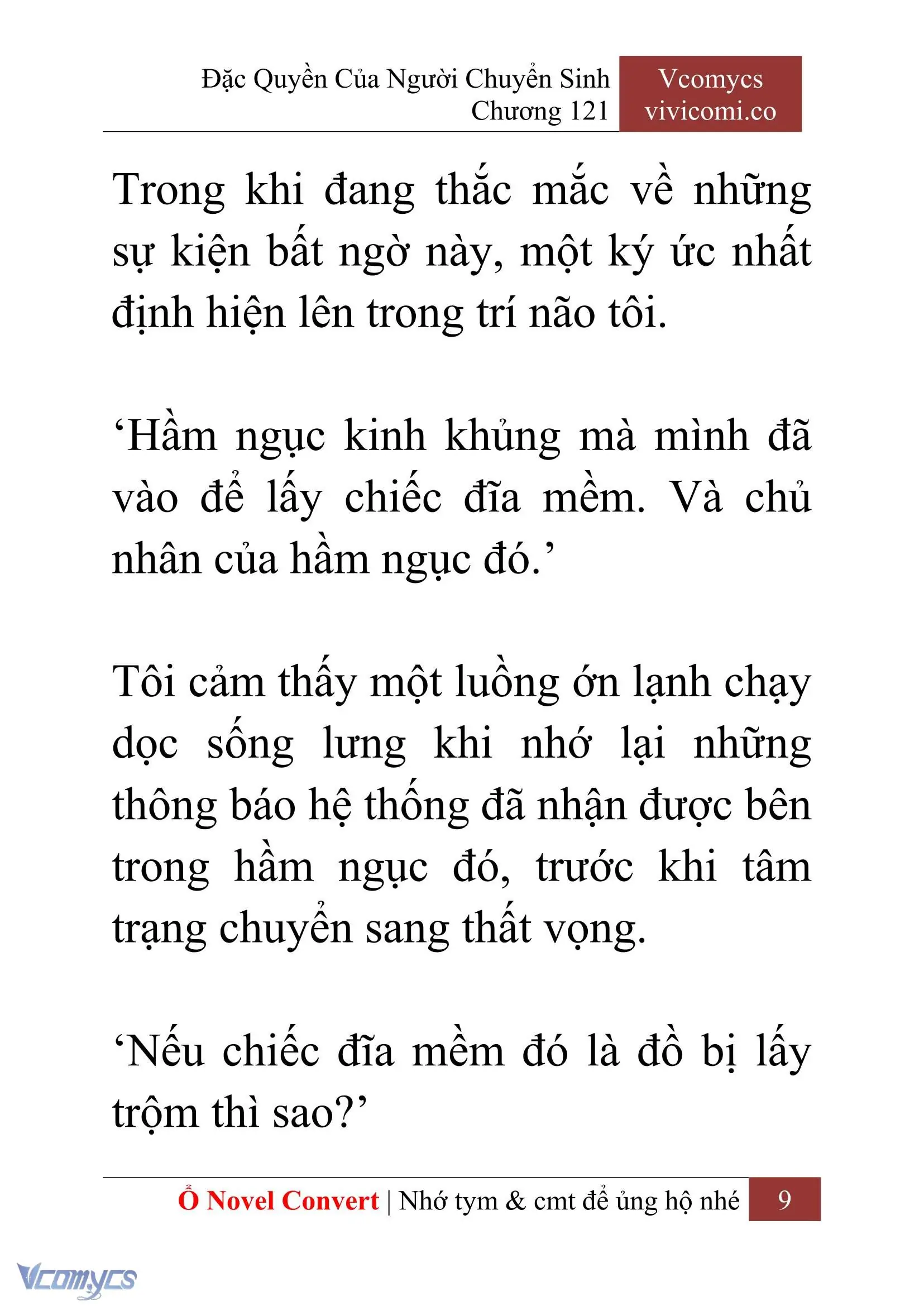 [Novel] Đặc Quyền Của Người Chuyển Sinh Chapter 121 - Trang 12