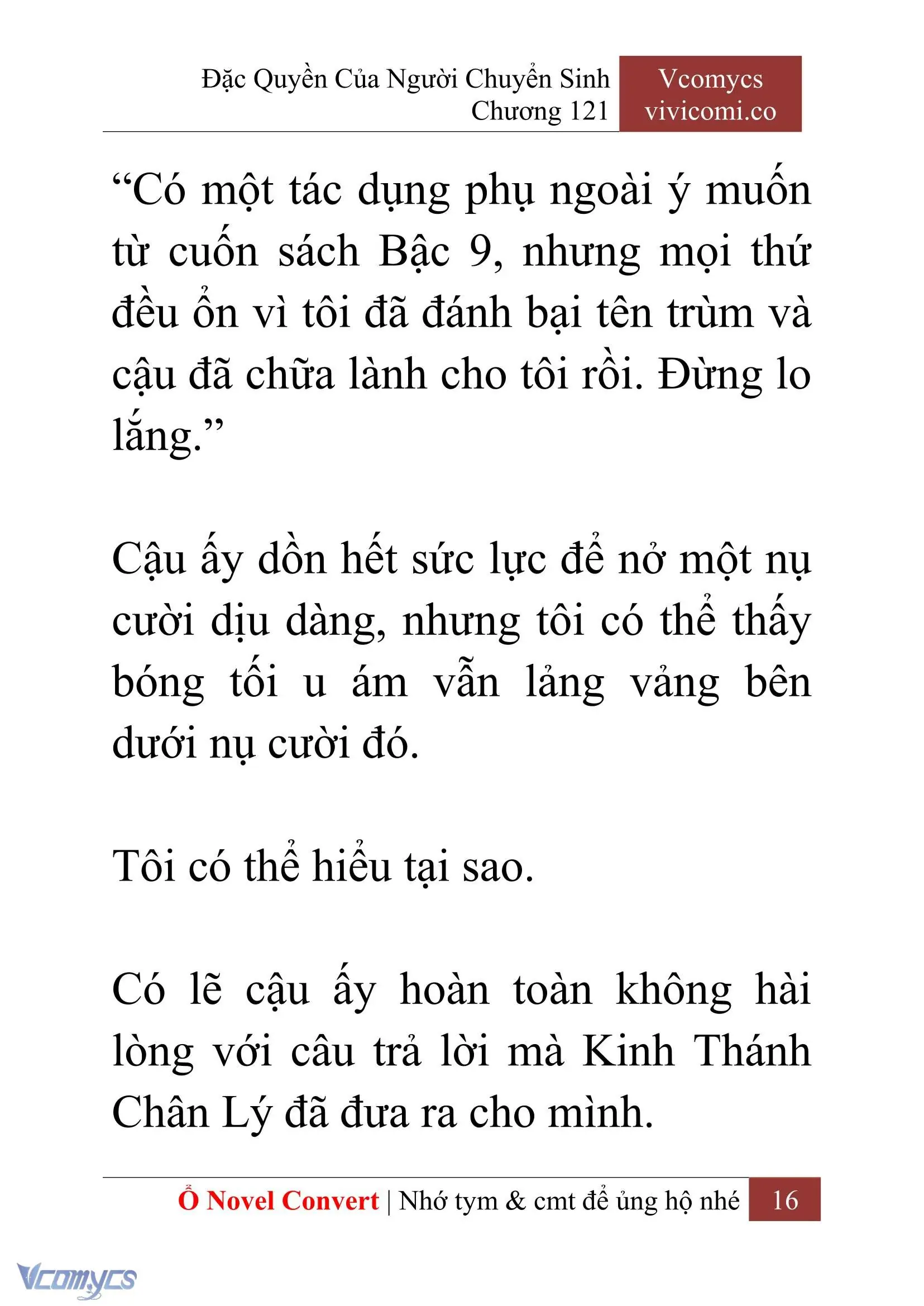 [Novel] Đặc Quyền Của Người Chuyển Sinh Chapter 121 - Trang 19