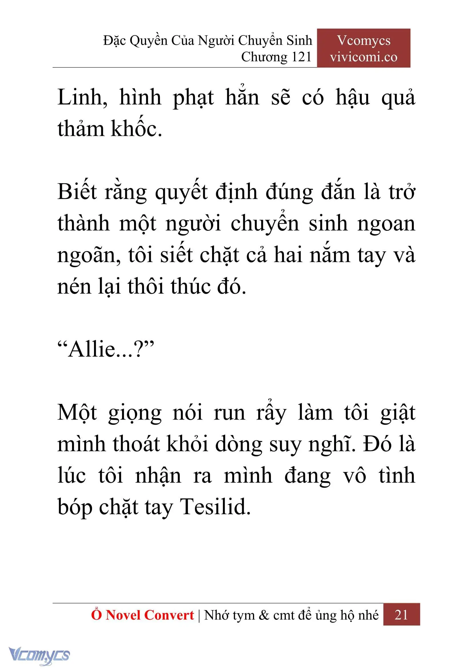 [Novel] Đặc Quyền Của Người Chuyển Sinh Chapter 121 - Trang 24