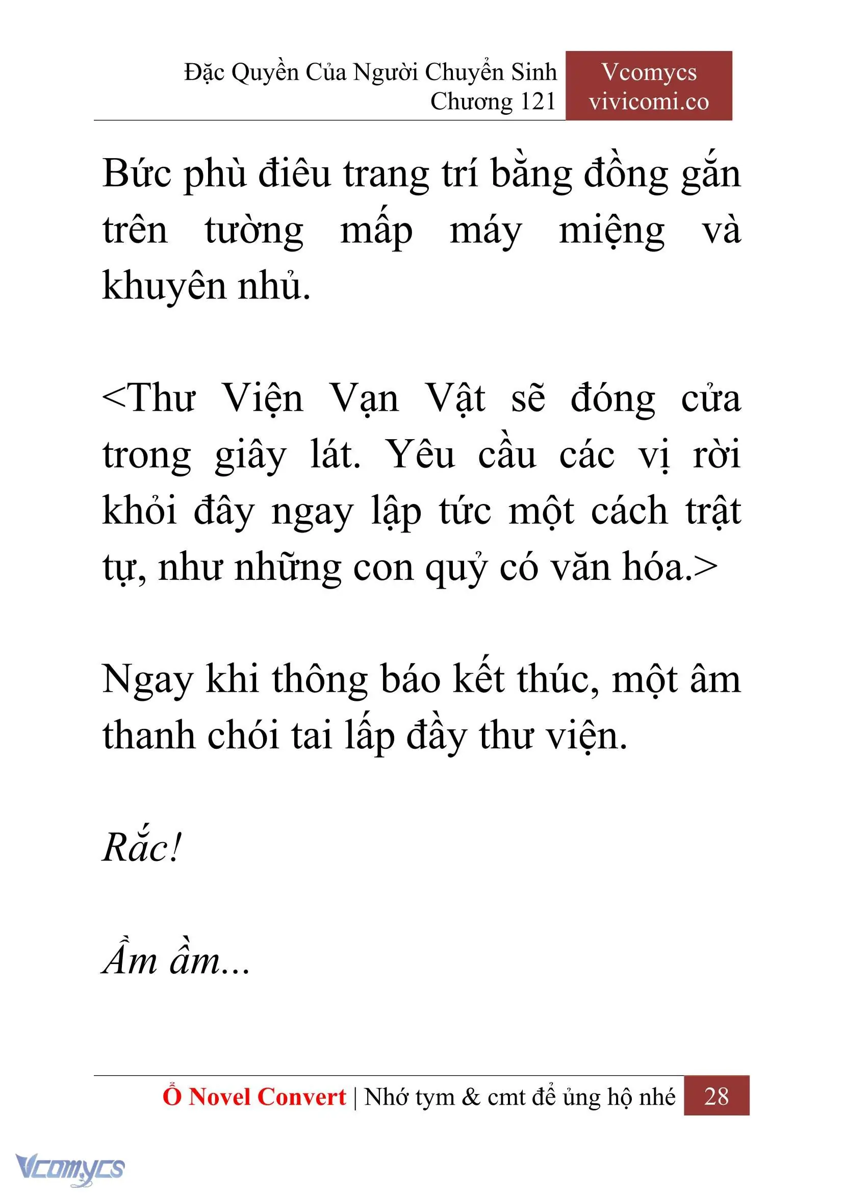 [Novel] Đặc Quyền Của Người Chuyển Sinh Chapter 121 - Trang 31