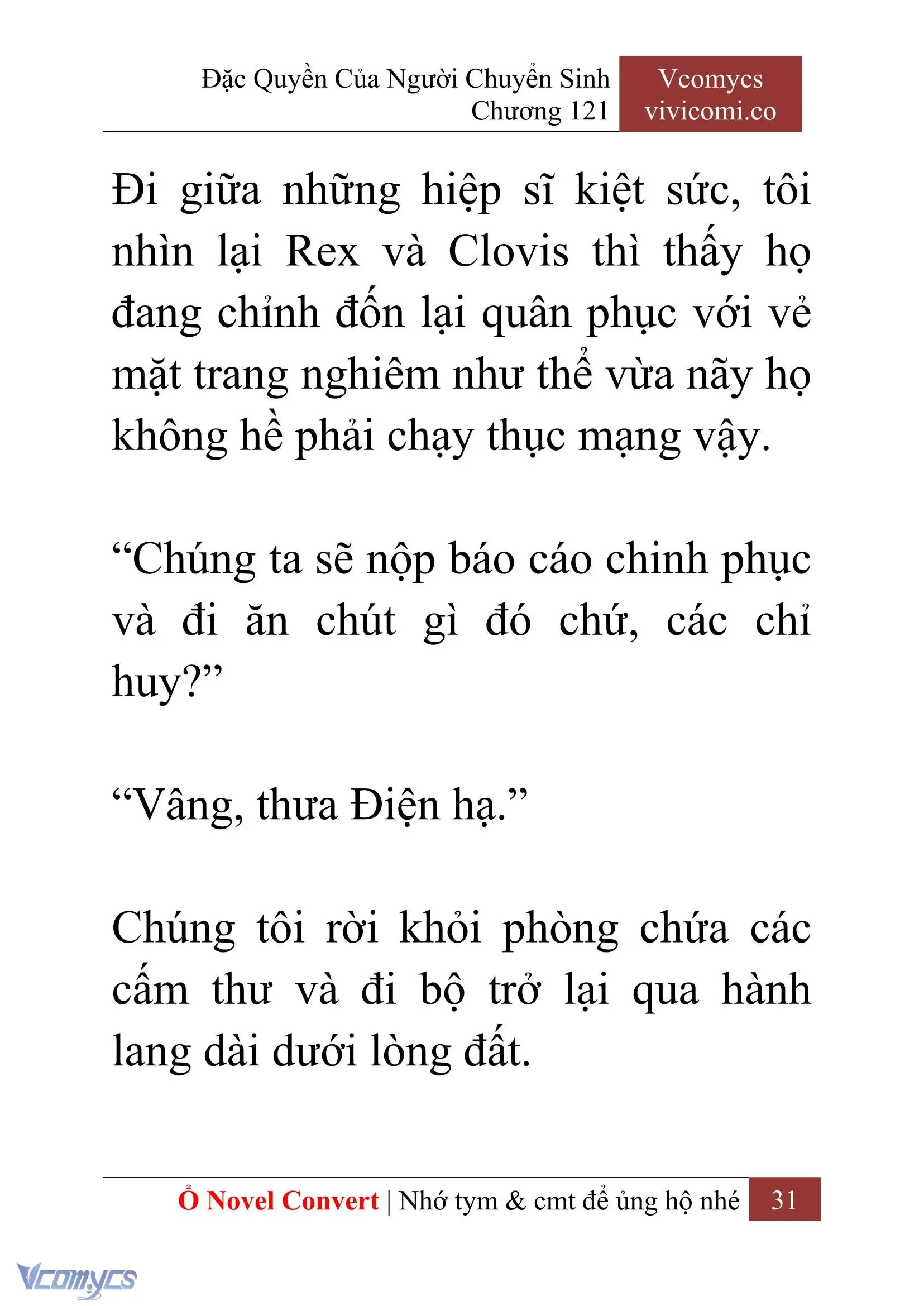 [Novel] Đặc Quyền Của Người Chuyển Sinh Chapter 121 - Trang 34