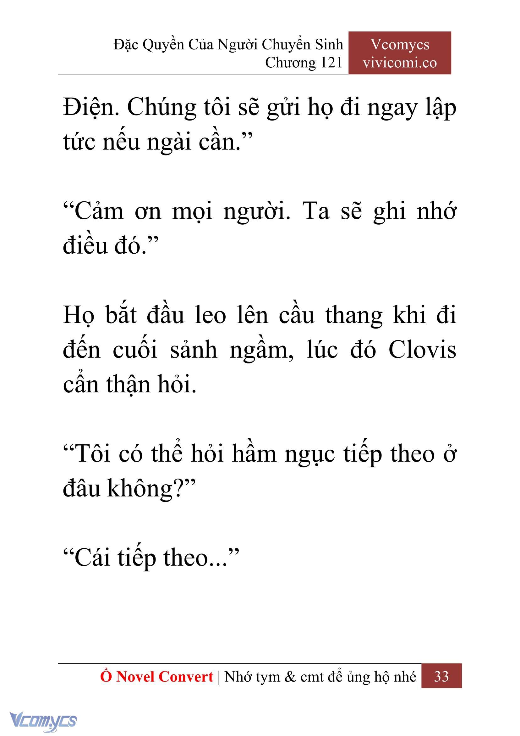 [Novel] Đặc Quyền Của Người Chuyển Sinh Chapter 121 - Trang 36