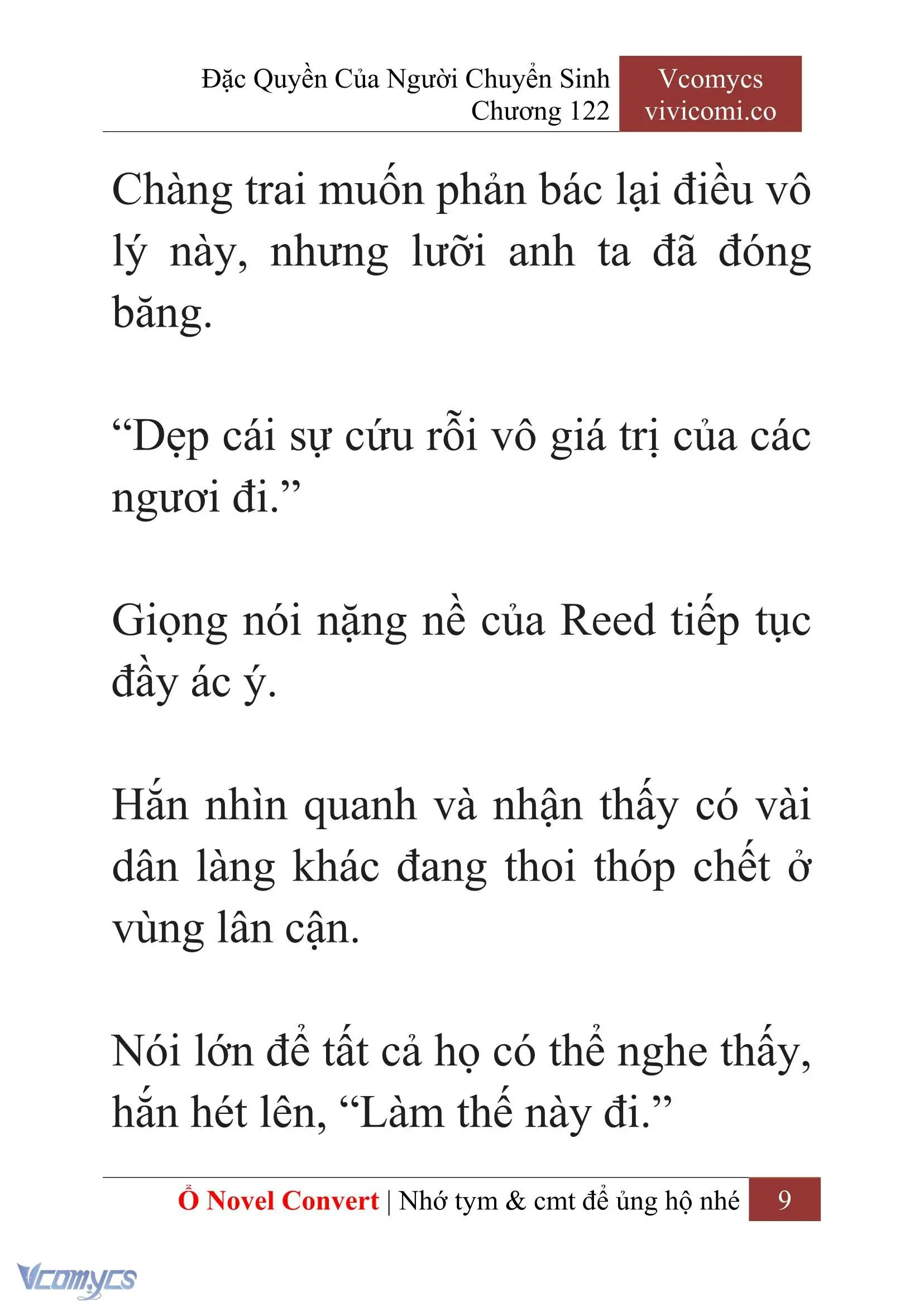 [Novel] Đặc Quyền Của Người Chuyển Sinh Chapter 122 - Trang 12