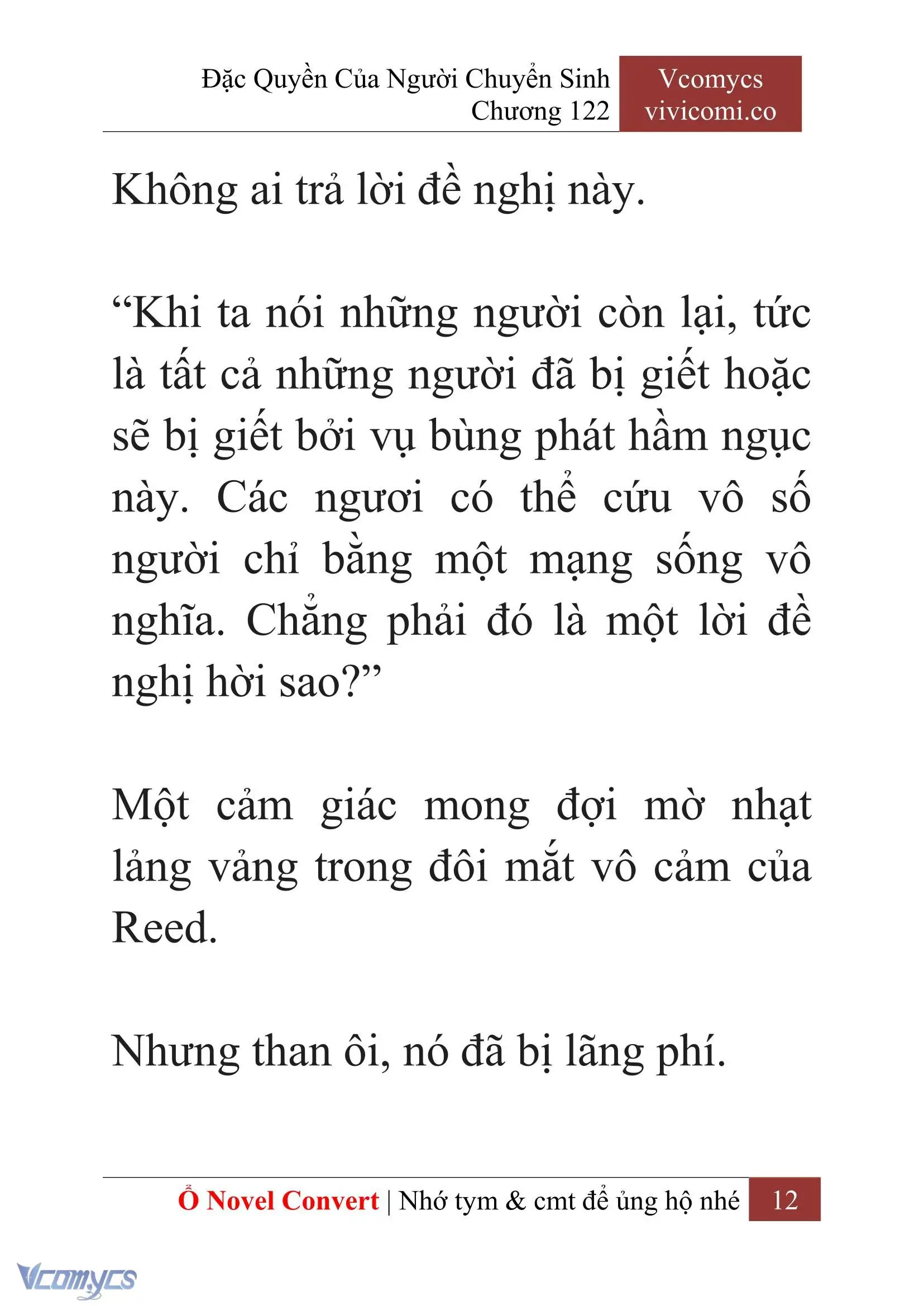 [Novel] Đặc Quyền Của Người Chuyển Sinh Chapter 122 - Trang 15