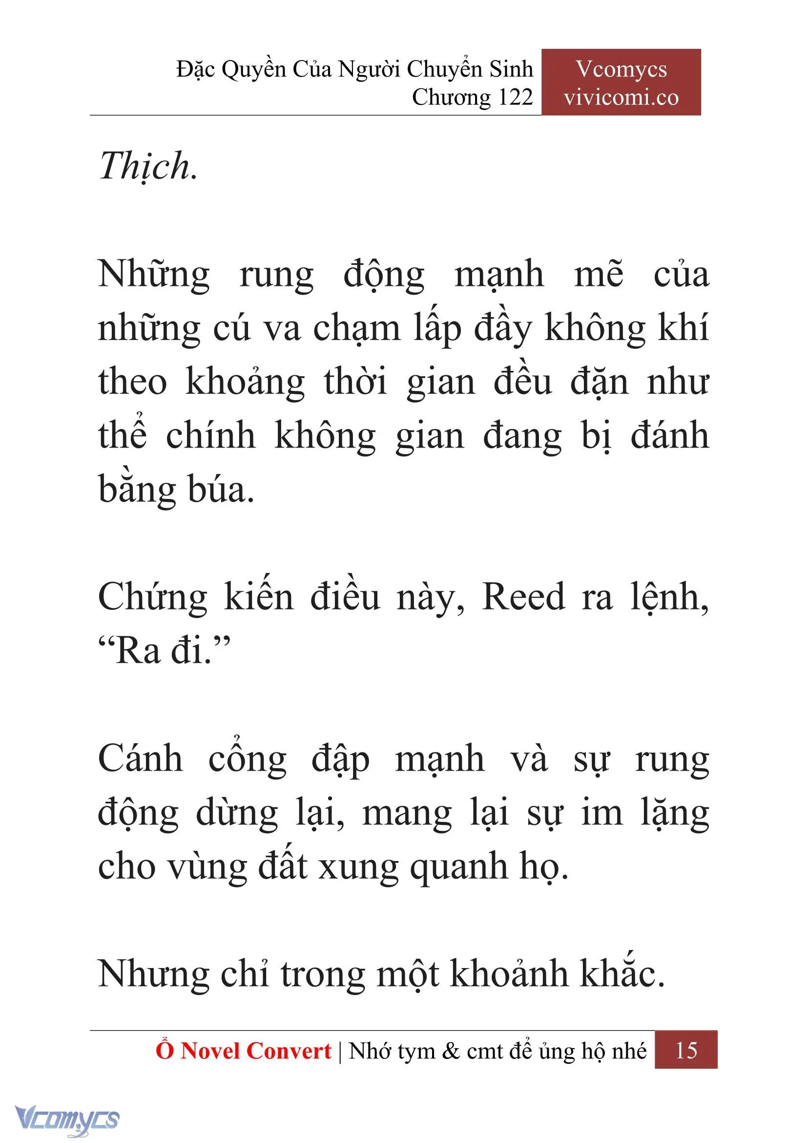 [Novel] Đặc Quyền Của Người Chuyển Sinh Chapter 122 - Trang 18