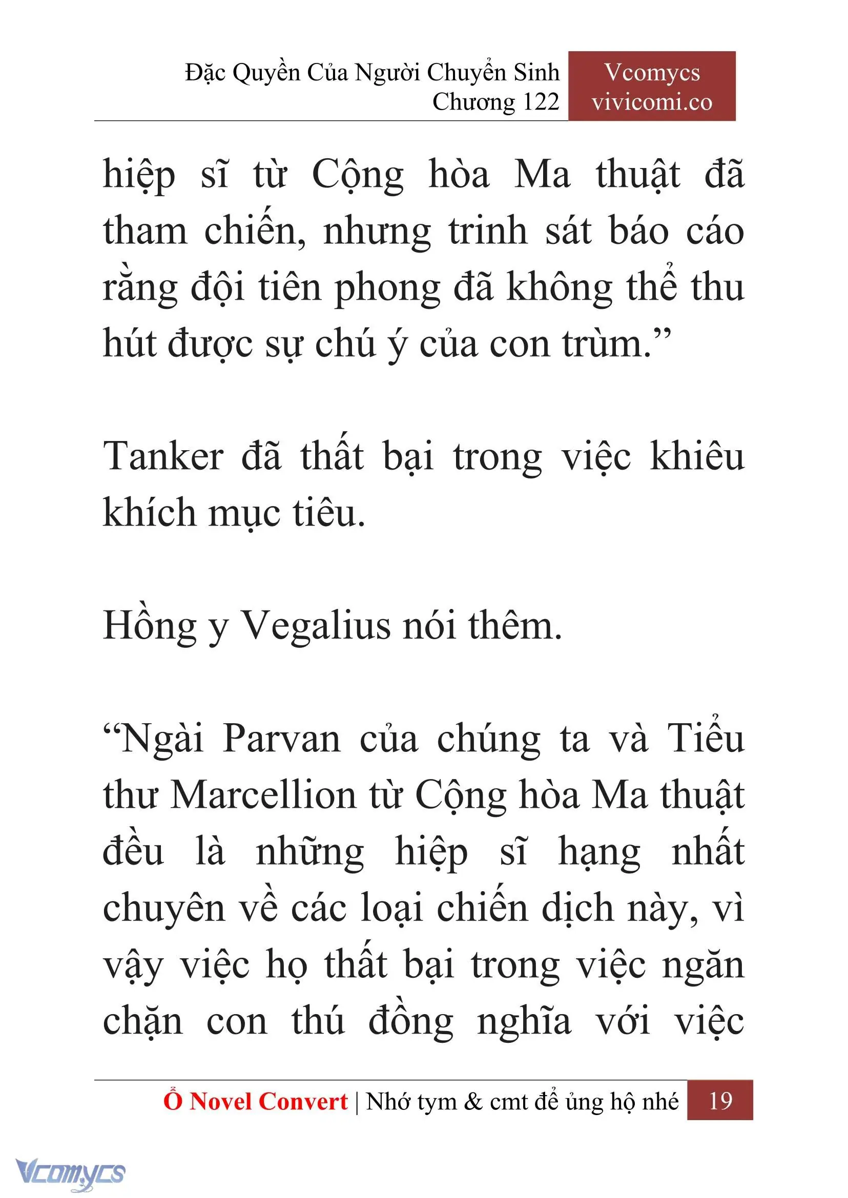 [Novel] Đặc Quyền Của Người Chuyển Sinh Chapter 122 - Trang 22