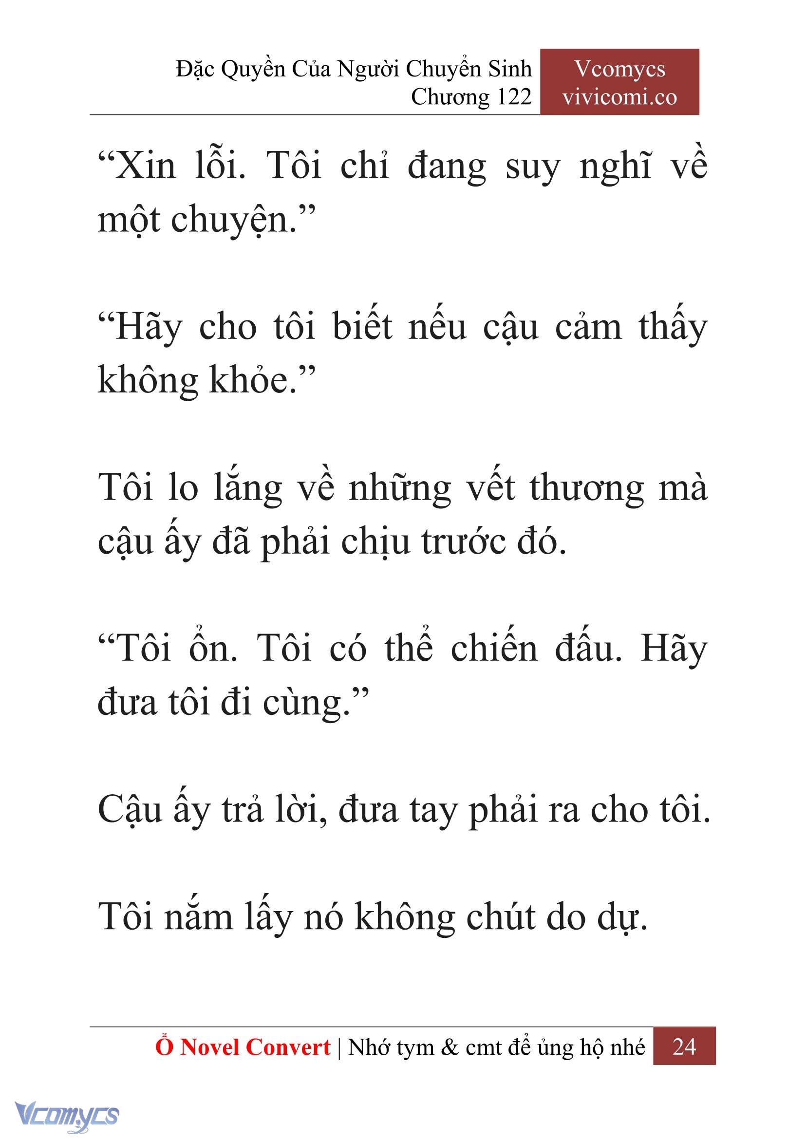 [Novel] Đặc Quyền Của Người Chuyển Sinh Chapter 122 - Trang 27