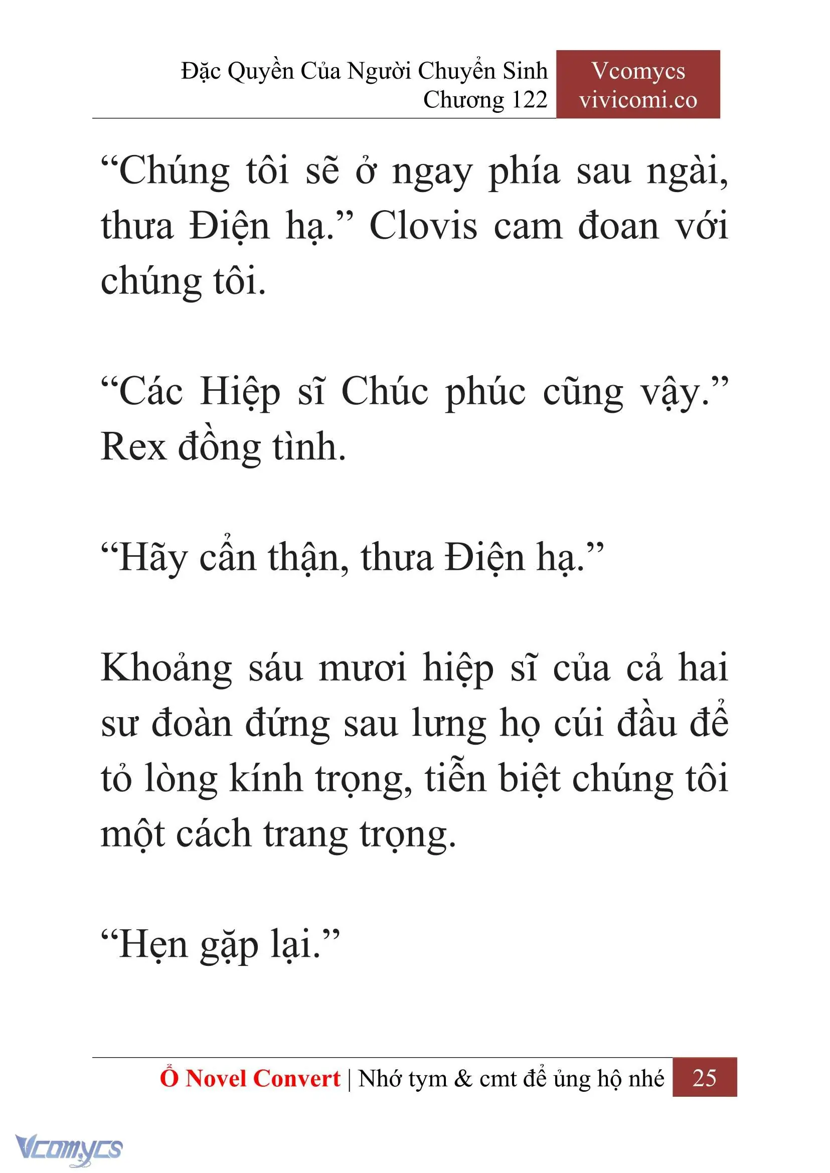 [Novel] Đặc Quyền Của Người Chuyển Sinh Chapter 122 - Trang 28
