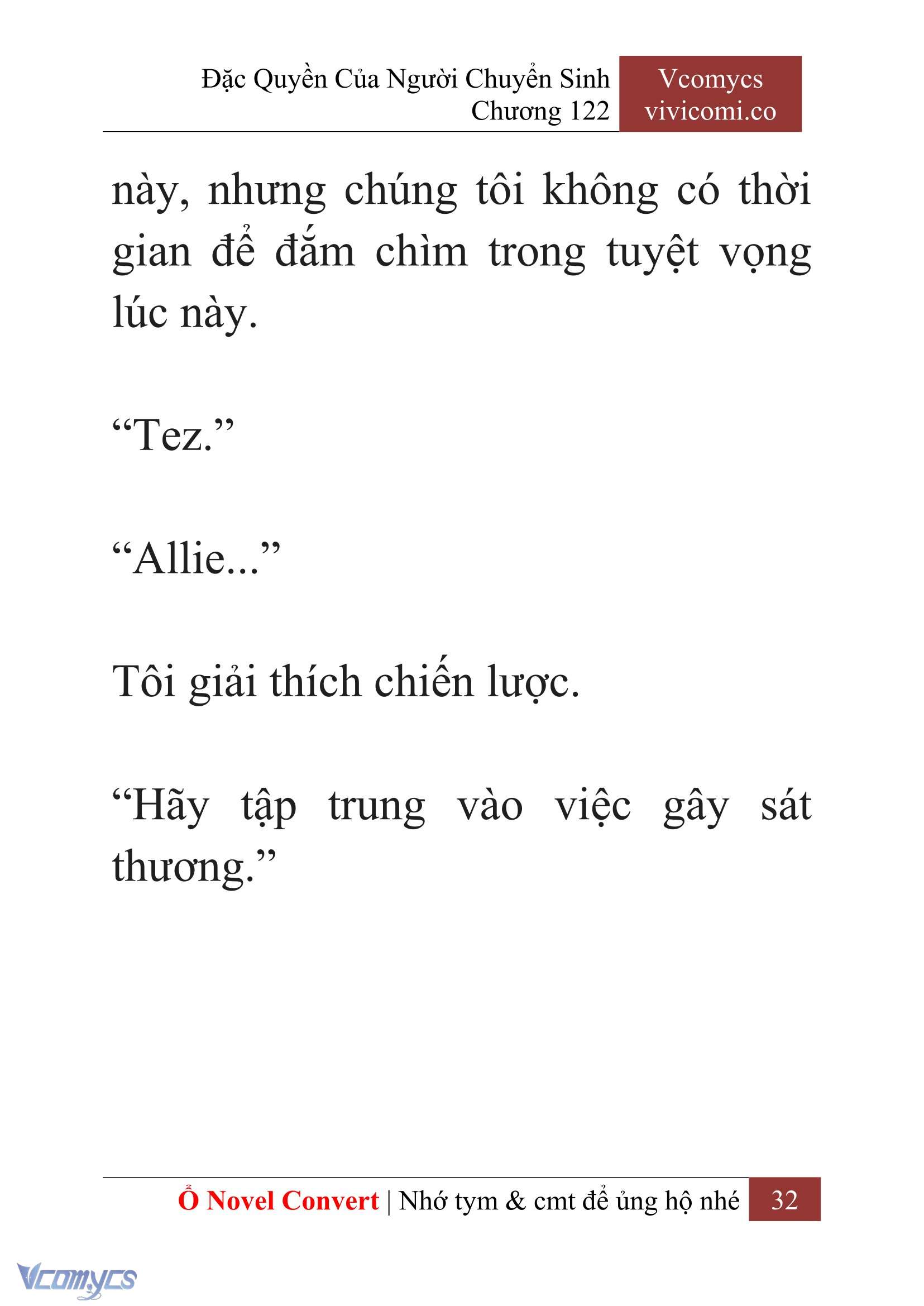 [Novel] Đặc Quyền Của Người Chuyển Sinh Chapter 122 - Trang 35