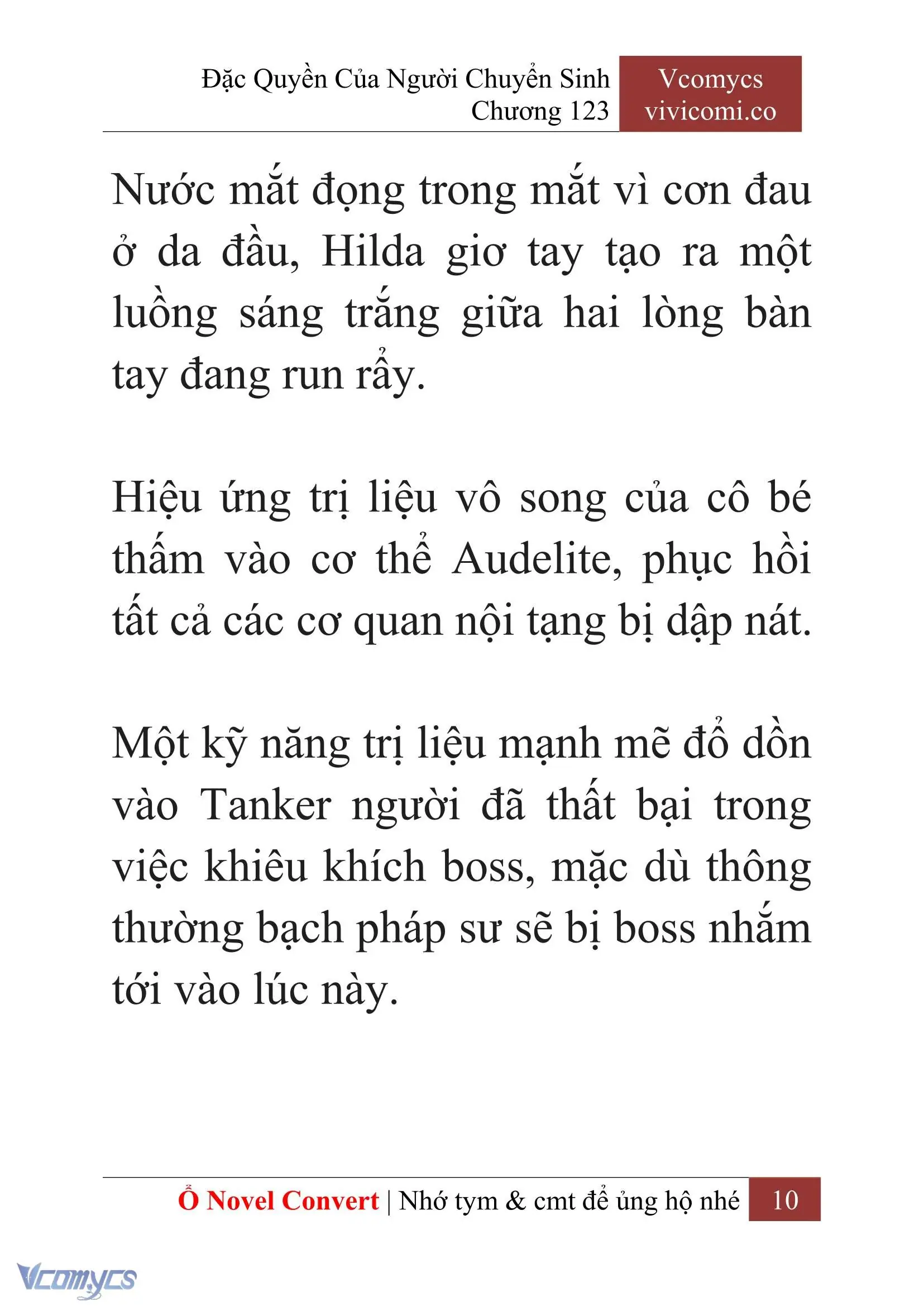 [Novel] Đặc Quyền Của Người Chuyển Sinh Chapter 123 - Trang 13