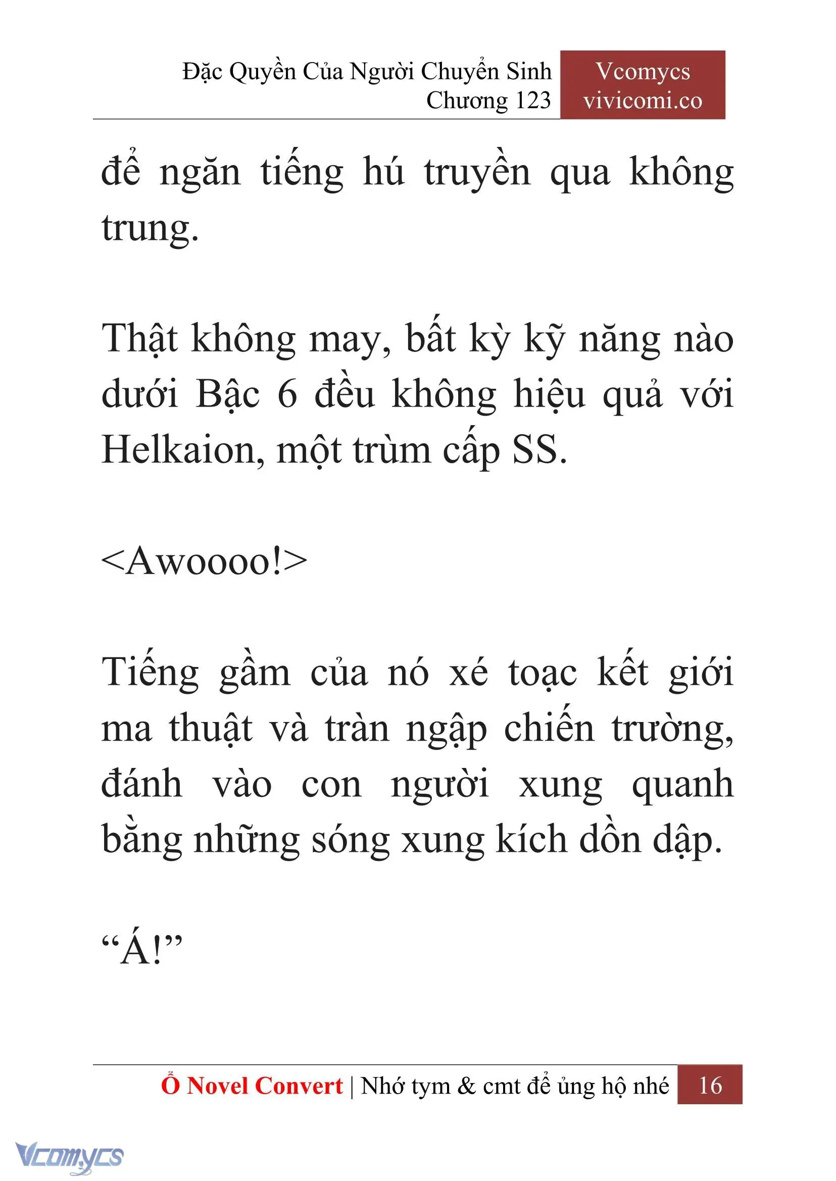 [Novel] Đặc Quyền Của Người Chuyển Sinh Chapter 123 - Trang 19