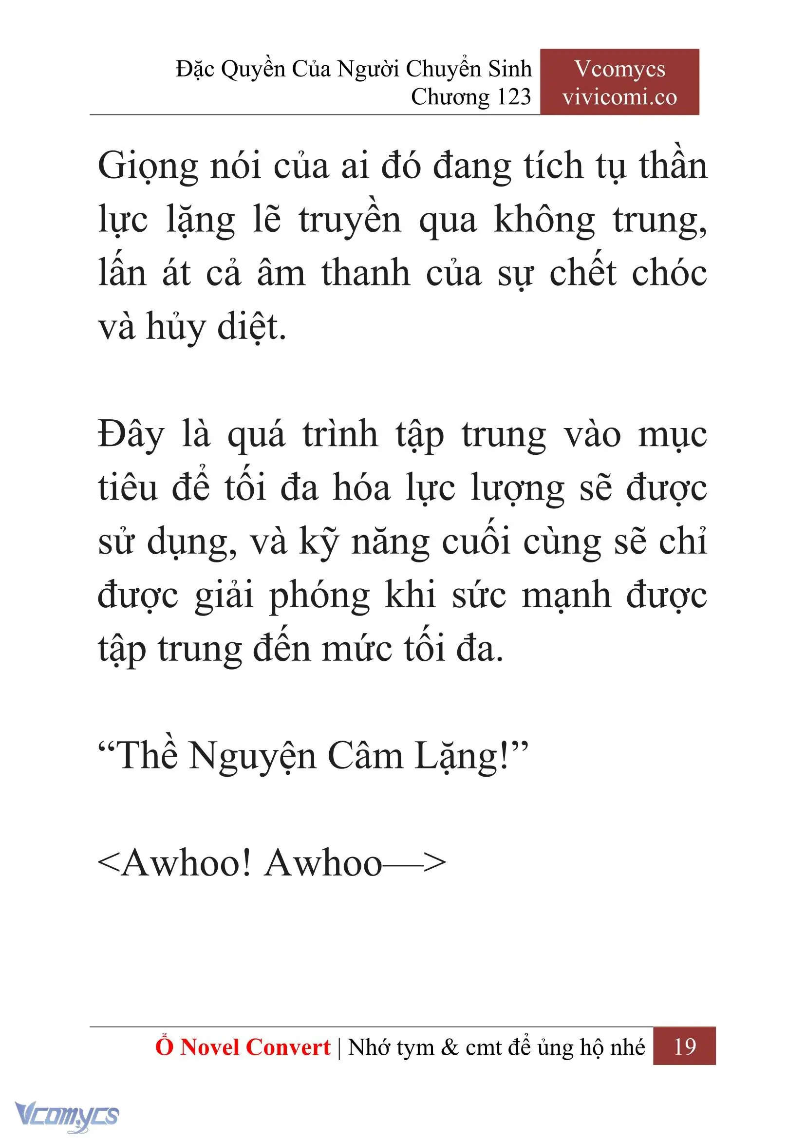 [Novel] Đặc Quyền Của Người Chuyển Sinh Chapter 123 - Trang 22