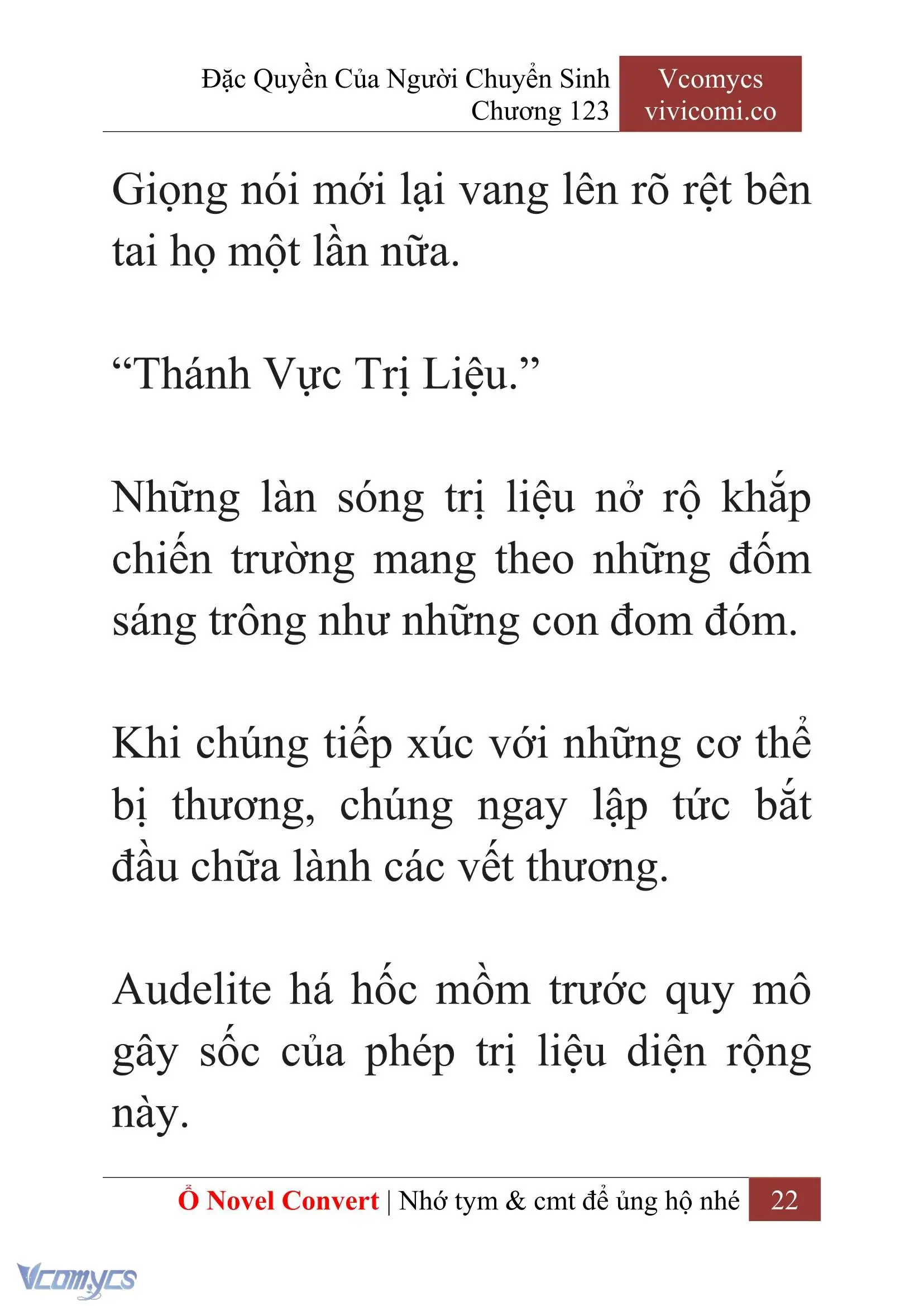 [Novel] Đặc Quyền Của Người Chuyển Sinh Chapter 123 - Trang 25