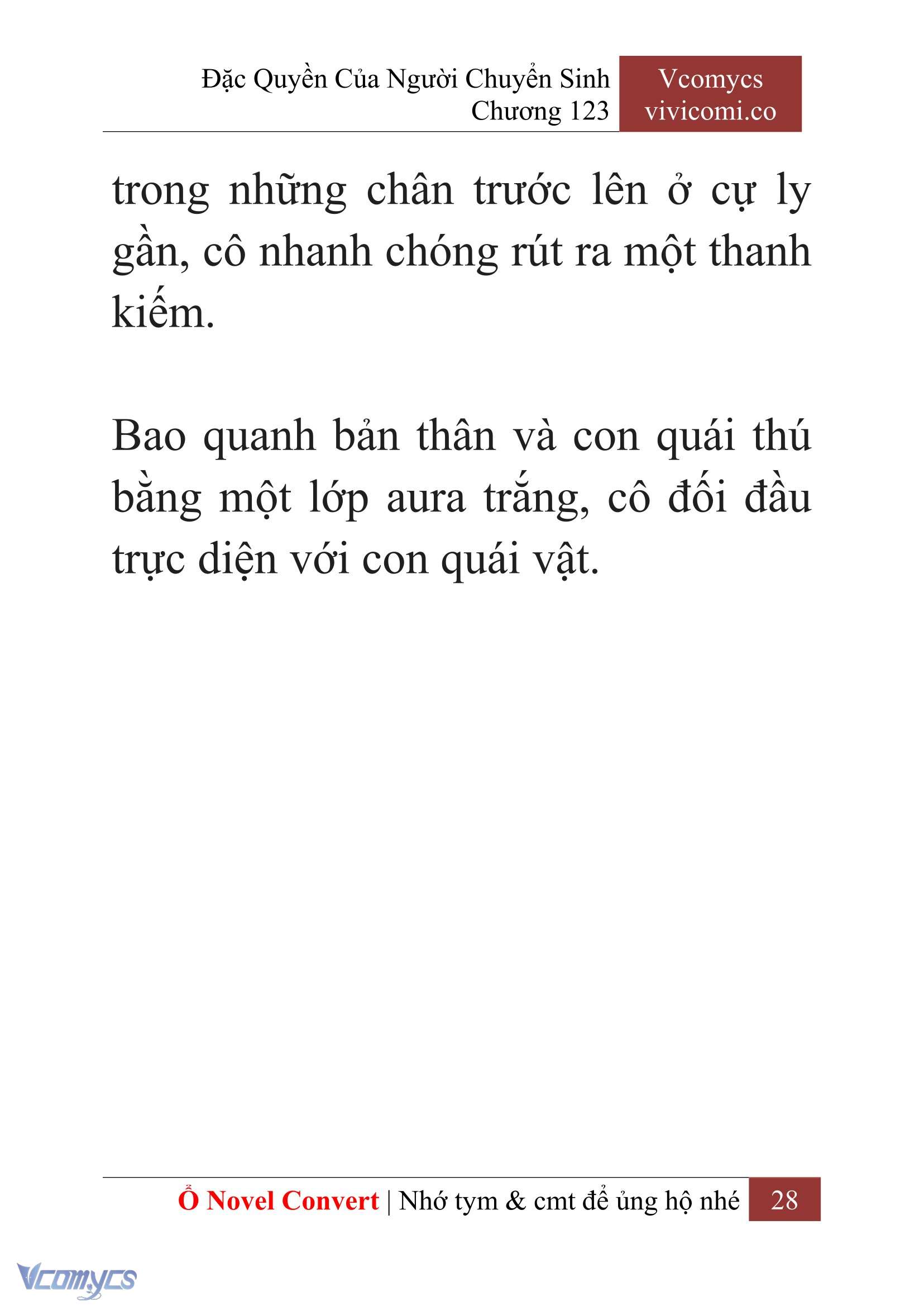 [Novel] Đặc Quyền Của Người Chuyển Sinh Chapter 123 - Trang 31