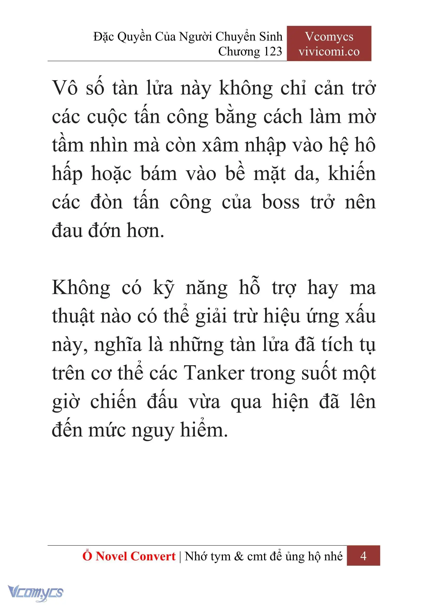 [Novel] Đặc Quyền Của Người Chuyển Sinh Chapter 123 - Trang 7
