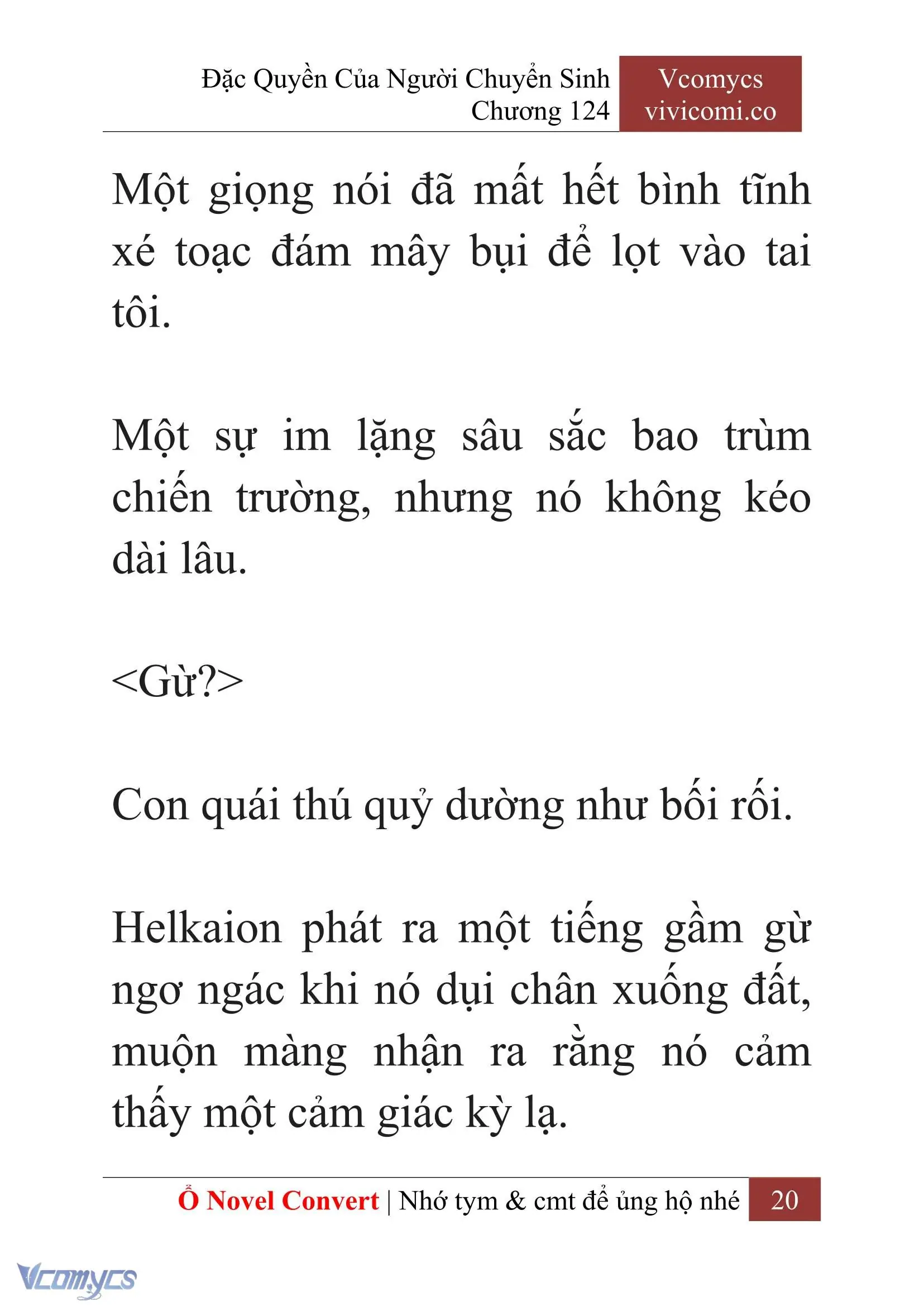 [Novel] Đặc Quyền Của Người Chuyển Sinh Chapter 124 - Trang 23