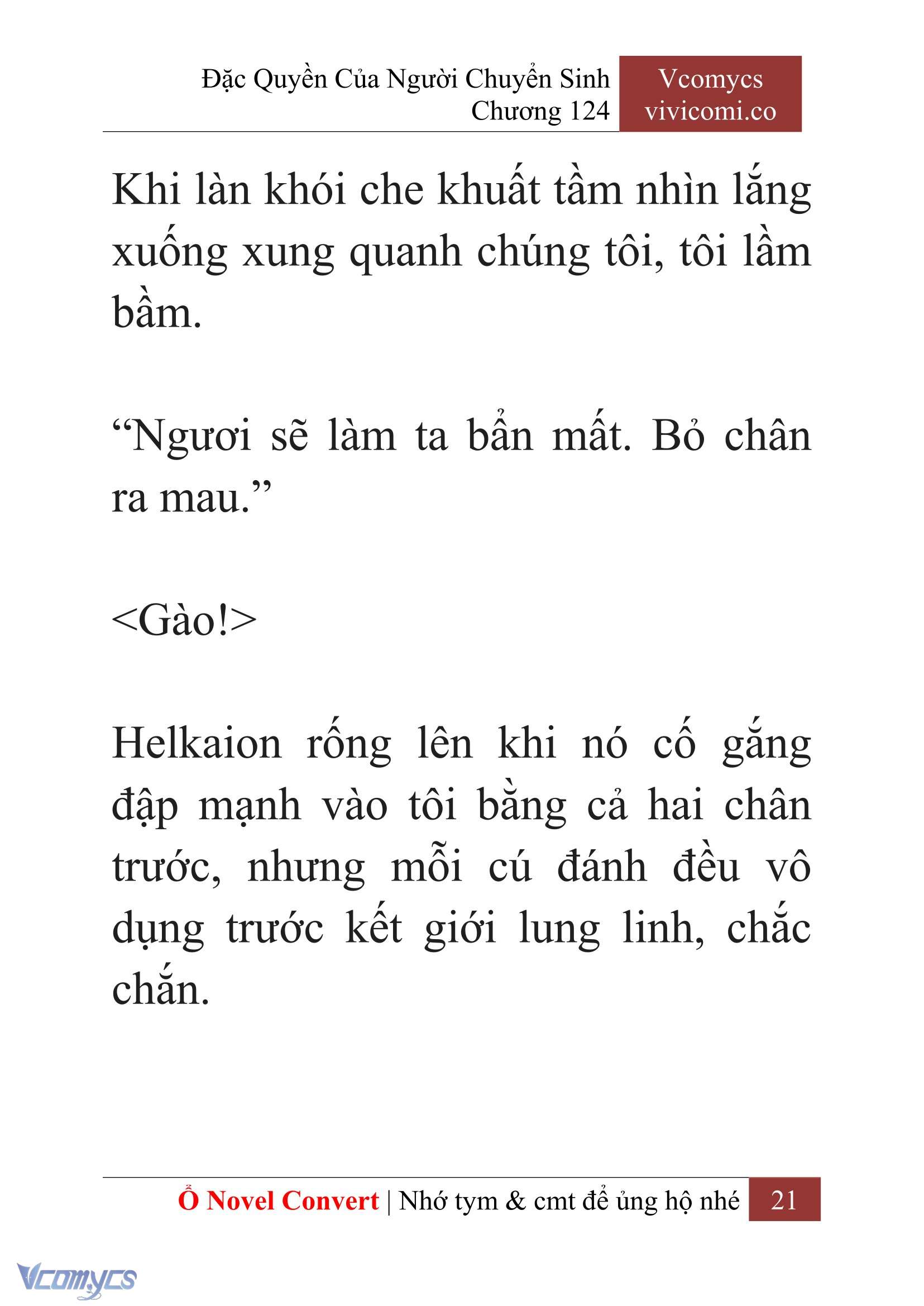 [Novel] Đặc Quyền Của Người Chuyển Sinh Chapter 124 - Trang 24